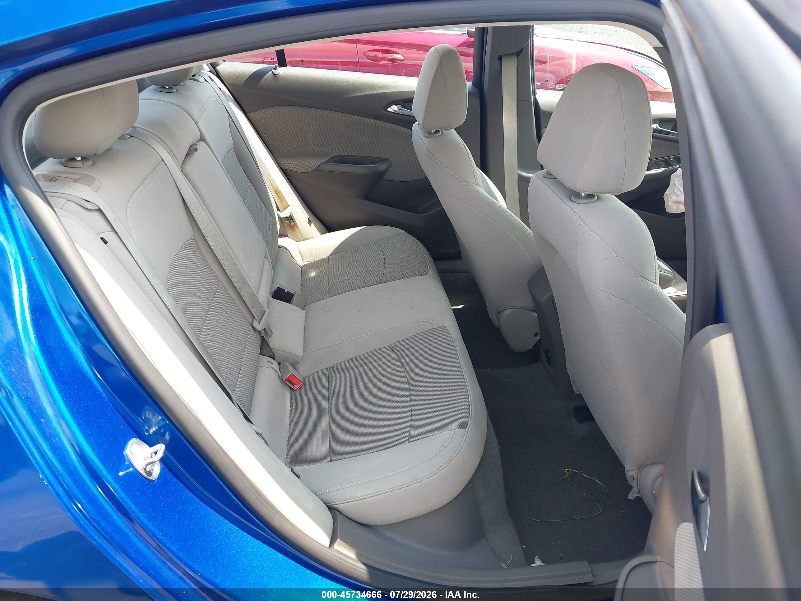 2017 Chevrolet Cruze Lt Auto Blue vin: 1G1BE5SMXH7191655