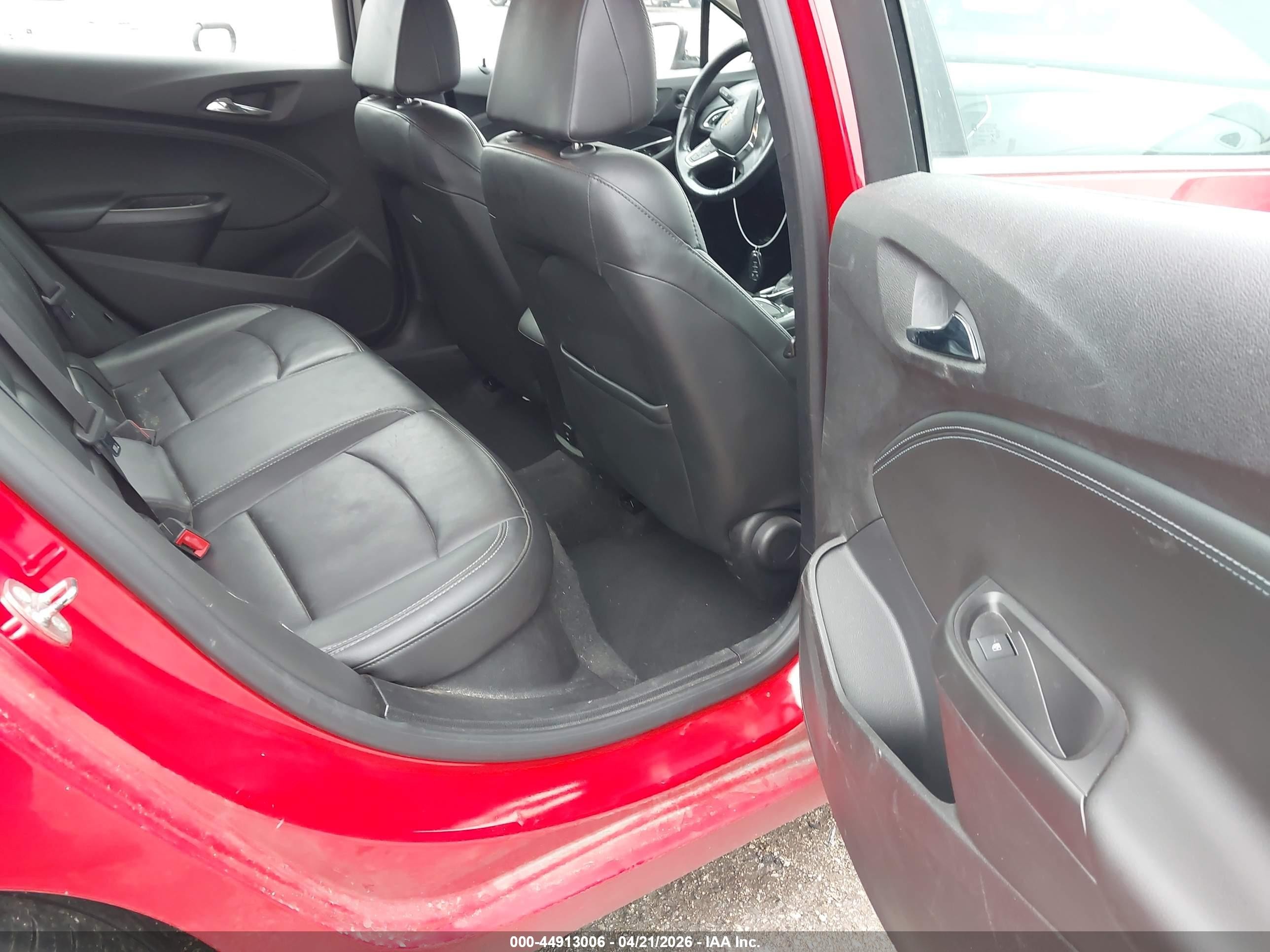 2017 Chevrolet Cruze Premier Auto Red vin: 1G1BF5SM7H7262176