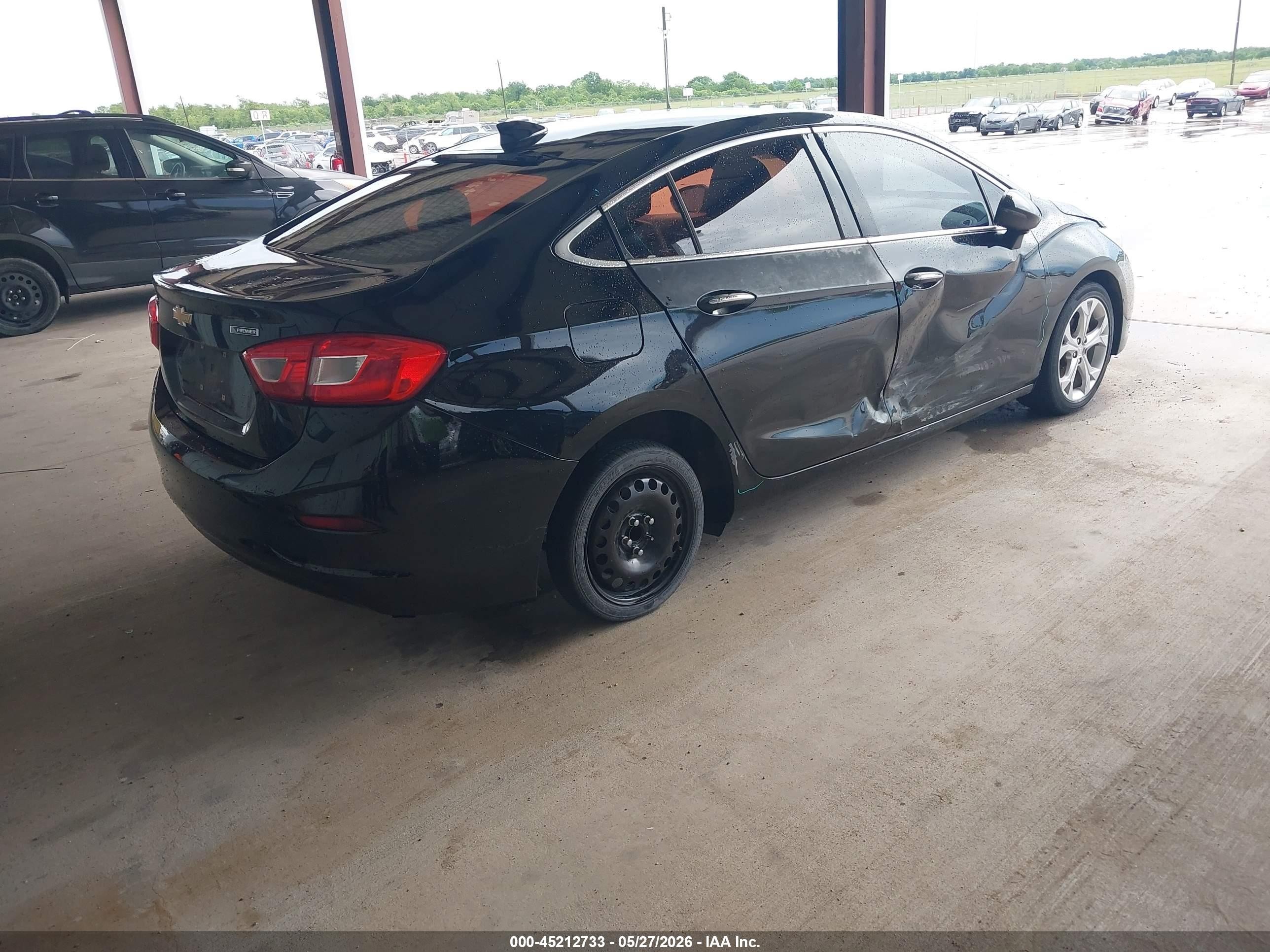 2016 Chevrolet Cruze Premier Auto Черный vin: 1G1BG5SM1G7314686