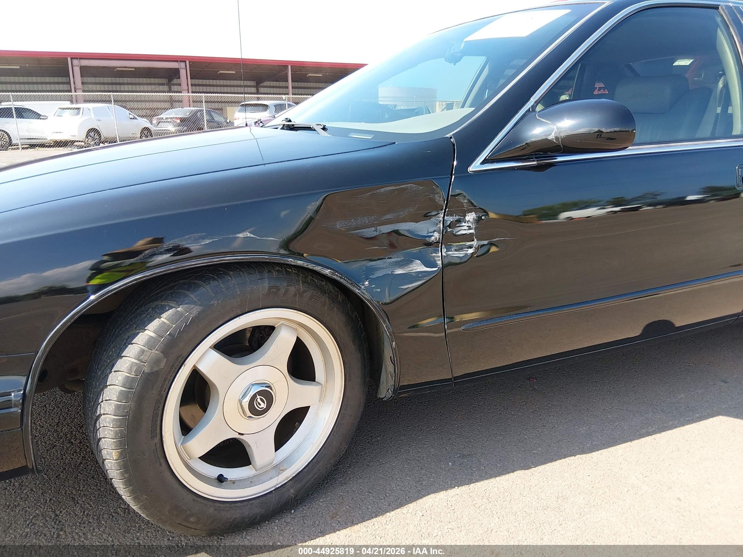 1995 Chevrolet Caprice / Impala Classic Ss Black vin: 1G1BL52P0SR147644