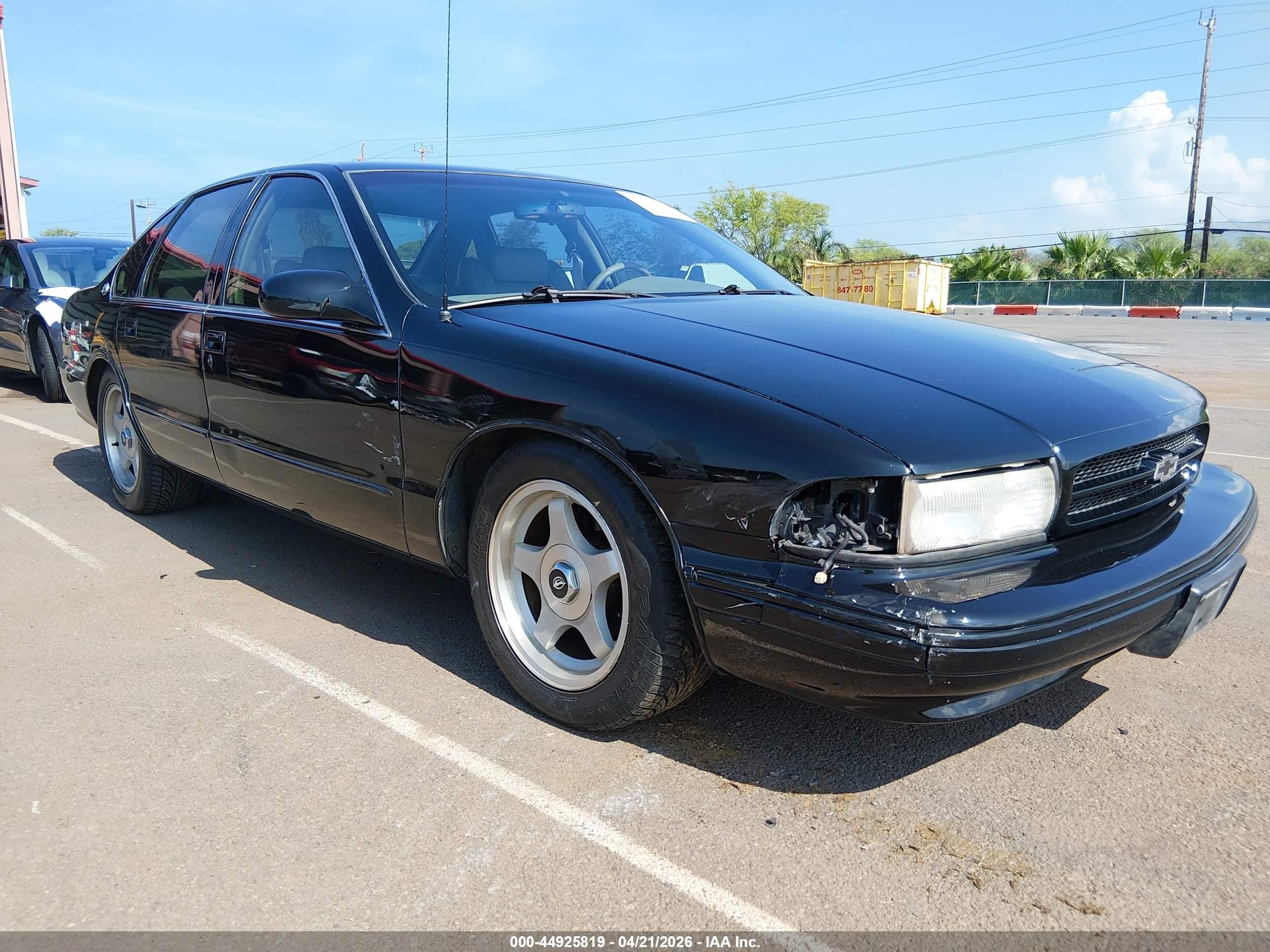 1995 Chevrolet Caprice / Impala Classic Ss Black vin: 1G1BL52P0SR147644