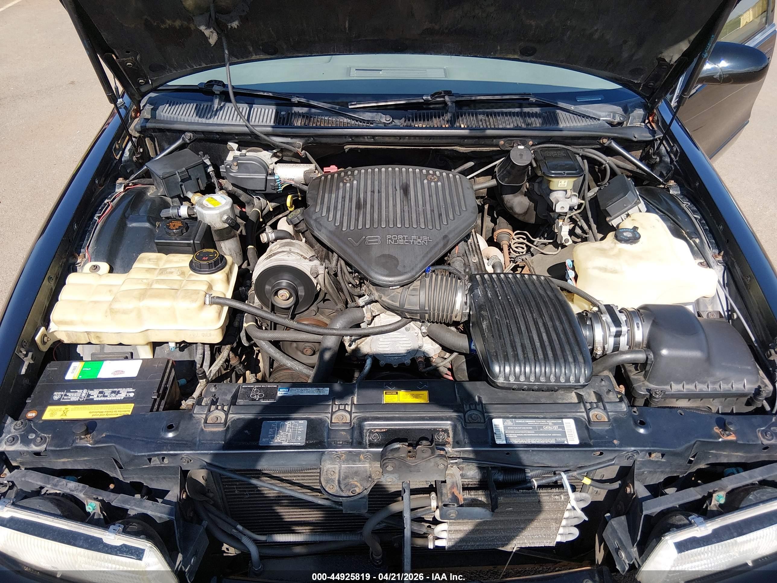 1995 Chevrolet Caprice / Impala Classic Ss Black vin: 1G1BL52P0SR147644