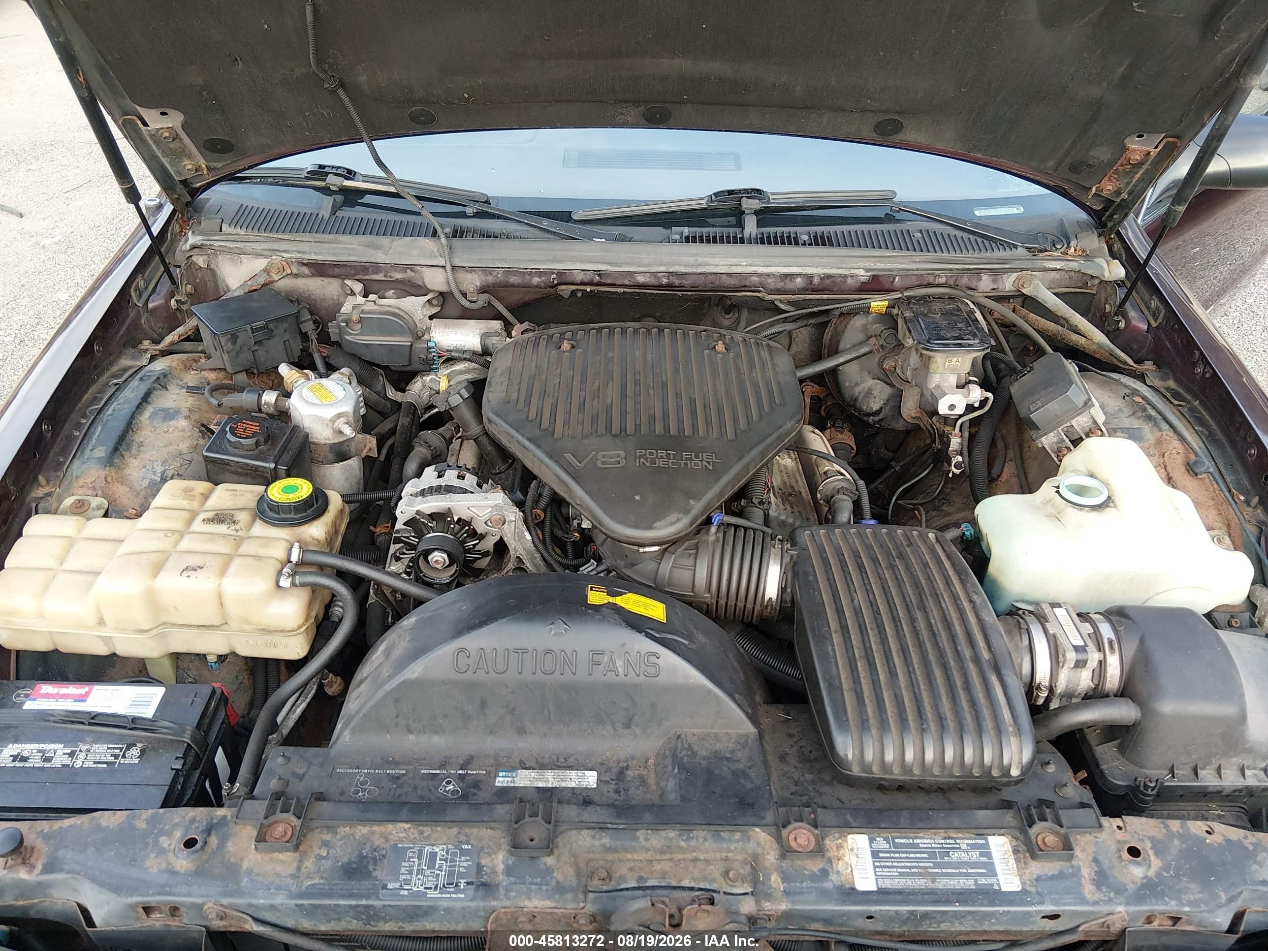 1995 Chevrolet Caprice / Impala Classic Ss Champagne vin: 1G1BL52P3SR104089
