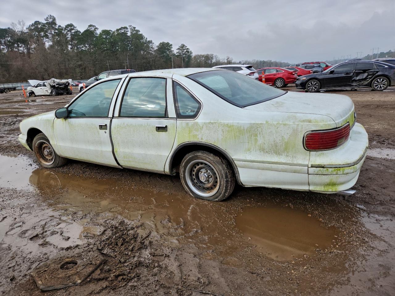 1996 Chevrolet Caprice / Impala Classic Ss White vin: 1G1BL52P3TR149003