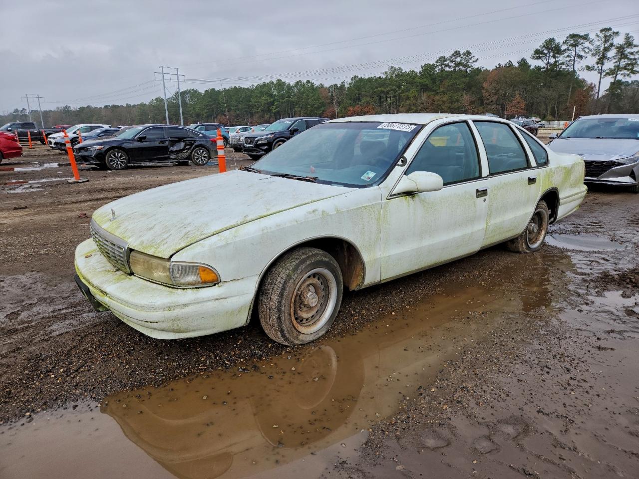 1996 Chevrolet Caprice / Impala Classic Ss White vin: 1G1BL52P3TR149003