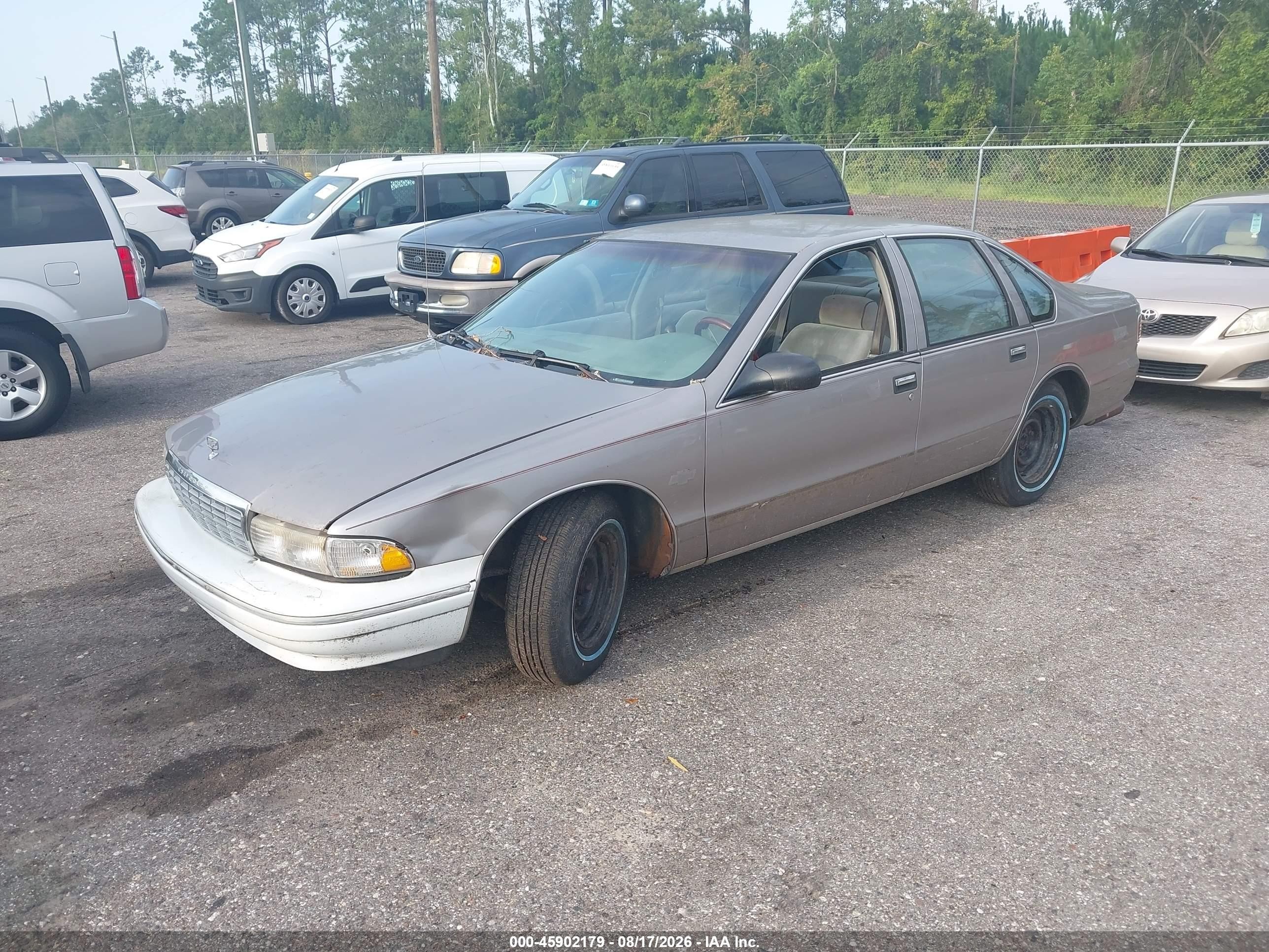1996 Chevrolet Caprice / Impala Classic Ss Gray vin: 1G1BL52P3TR155187