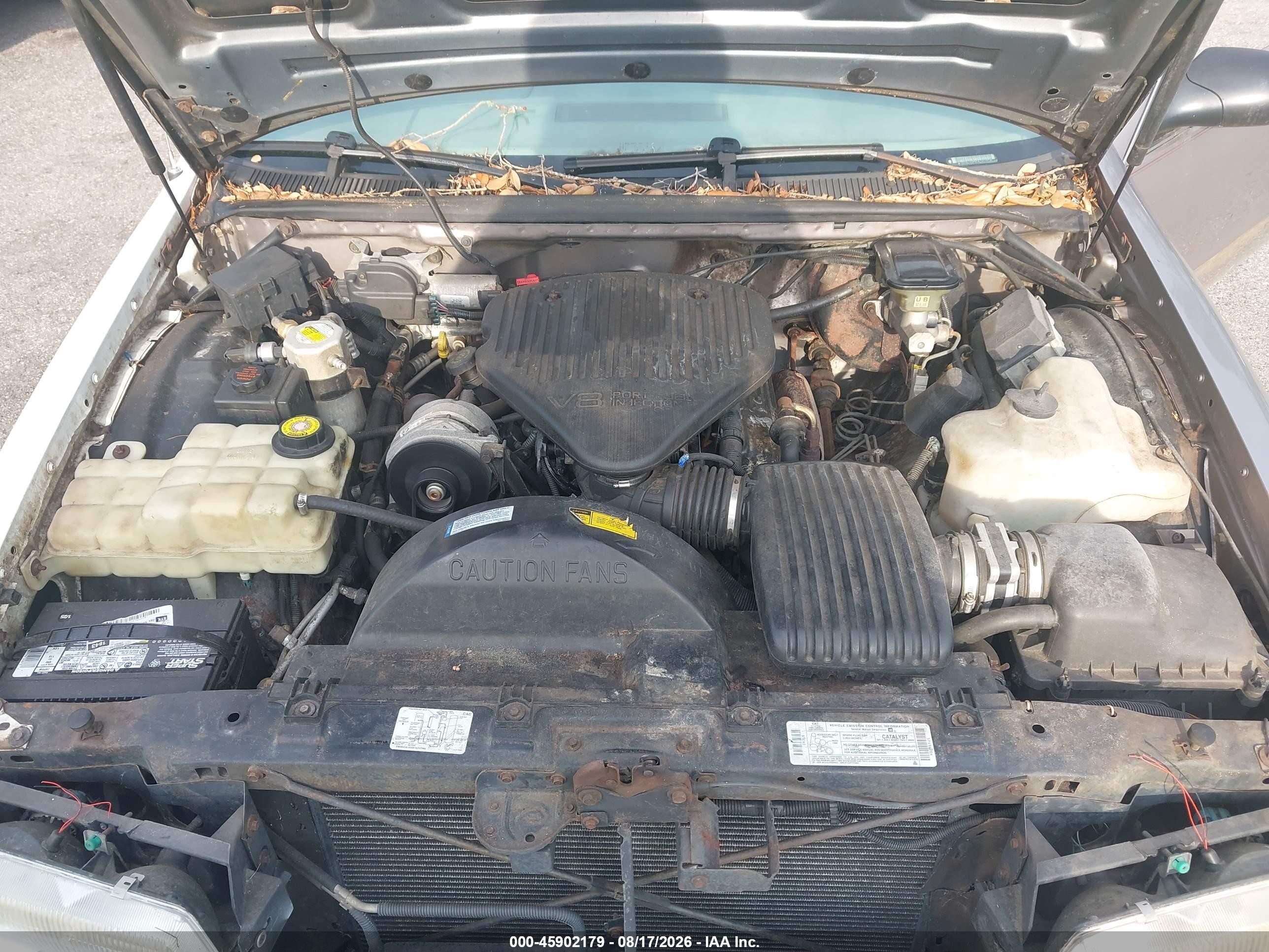 1996 Chevrolet Caprice / Impala Classic Ss Gray vin: 1G1BL52P3TR155187