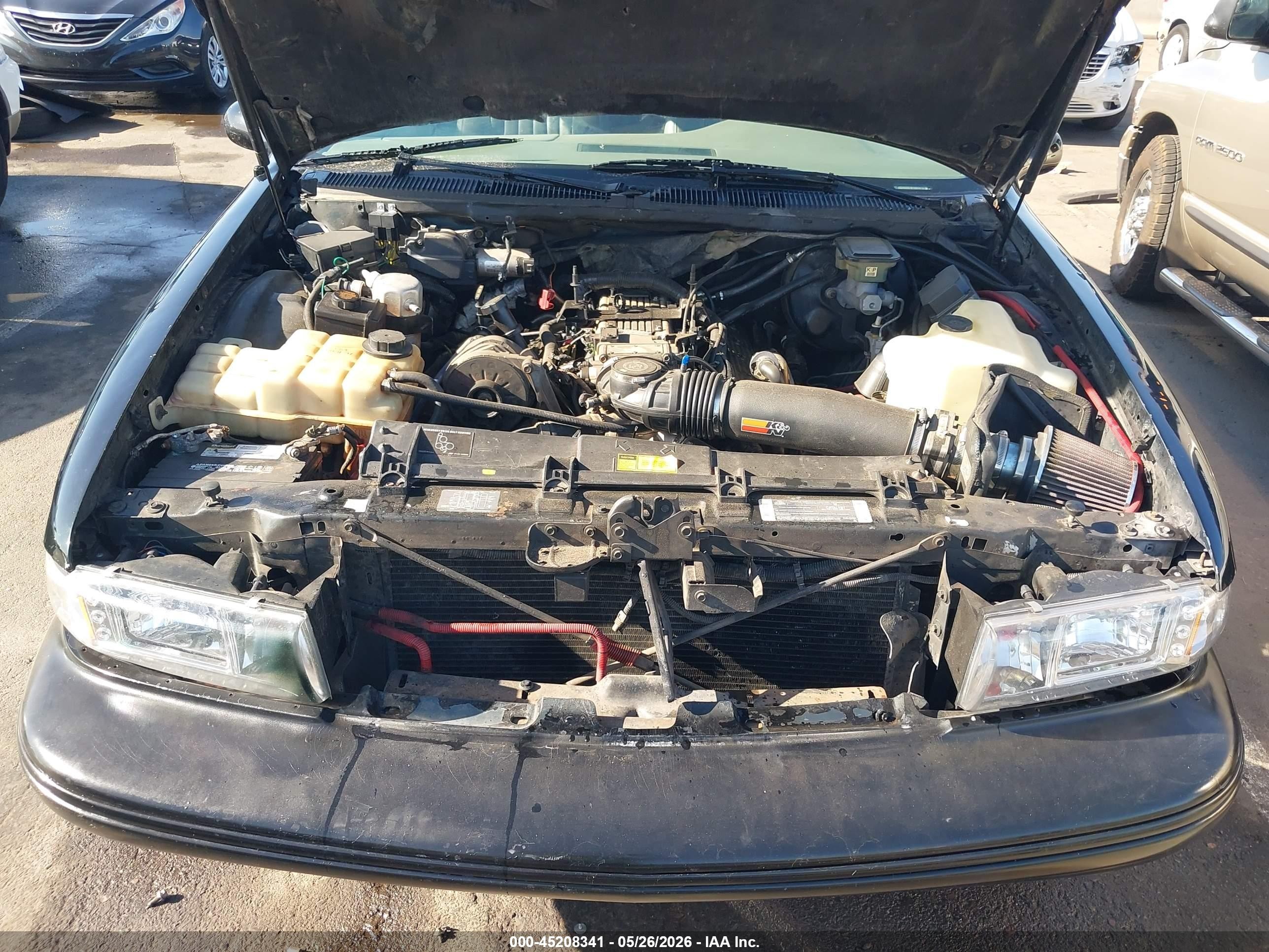 1995 Chevrolet Caprice / Impala Classic Ss Black vin: 1G1BL52P4SR174734