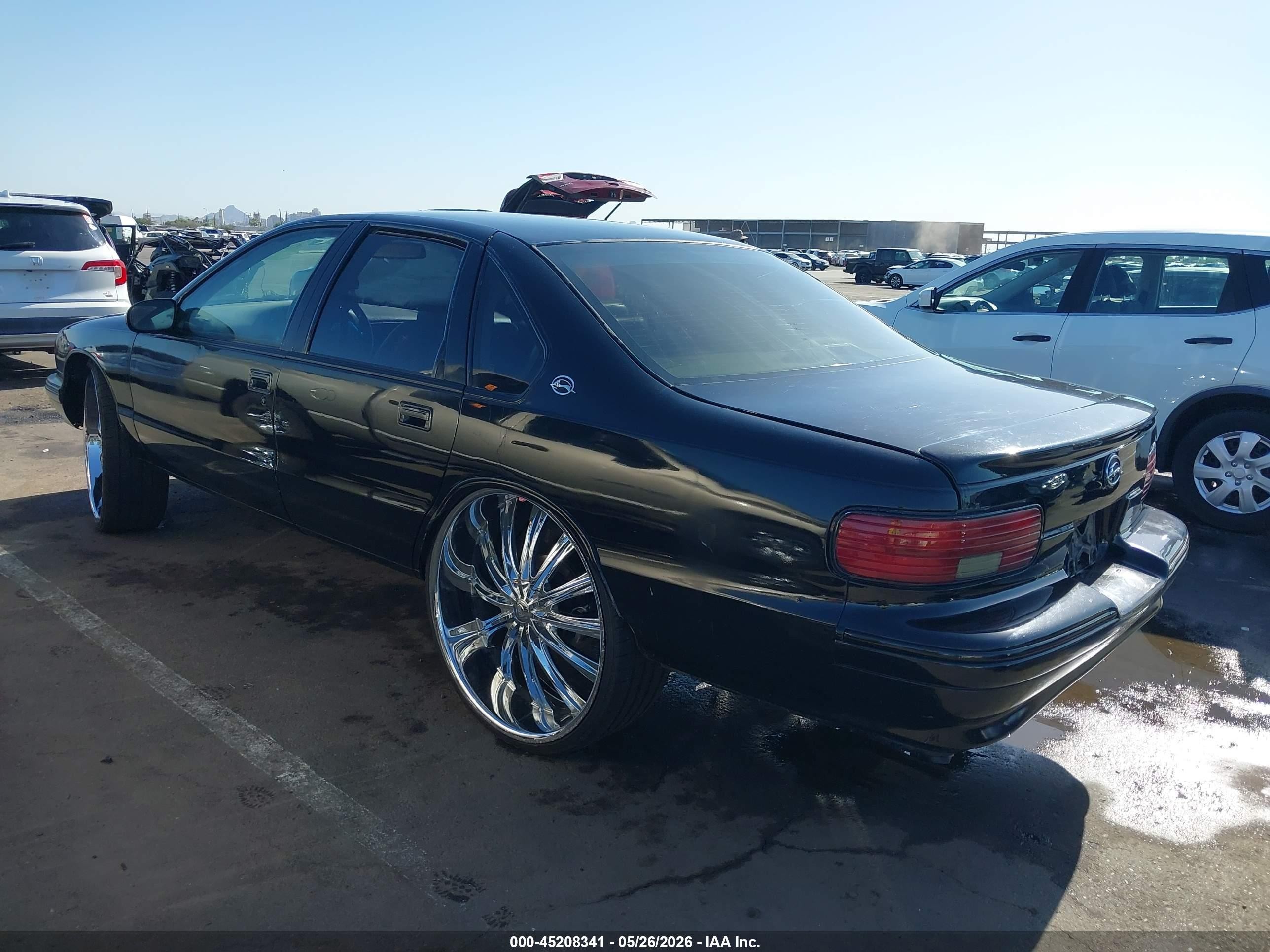 1995 Chevrolet Caprice / Impala Classic Ss Black vin: 1G1BL52P4SR174734