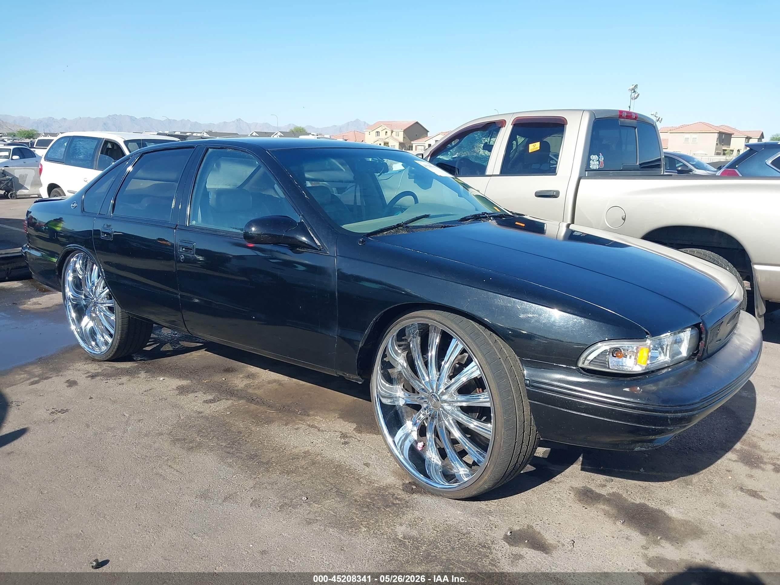 1995 Chevrolet Caprice / Impala Classic Ss Black vin: 1G1BL52P4SR174734