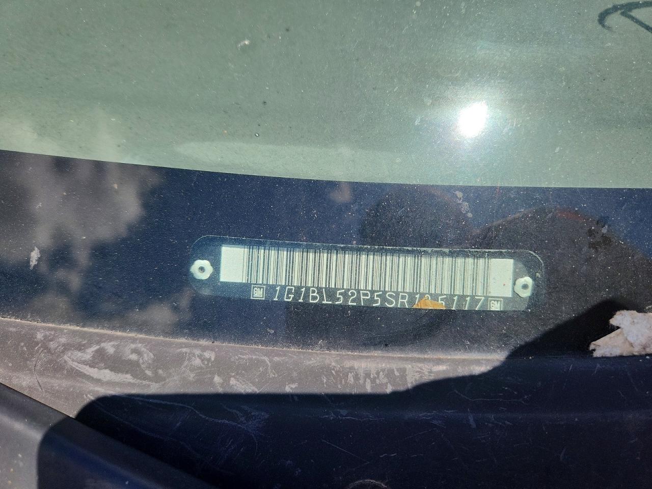 1995 Chevrolet Caprice / Impala Classic Ss Teal vin: 1G1BL52P5SR135117
