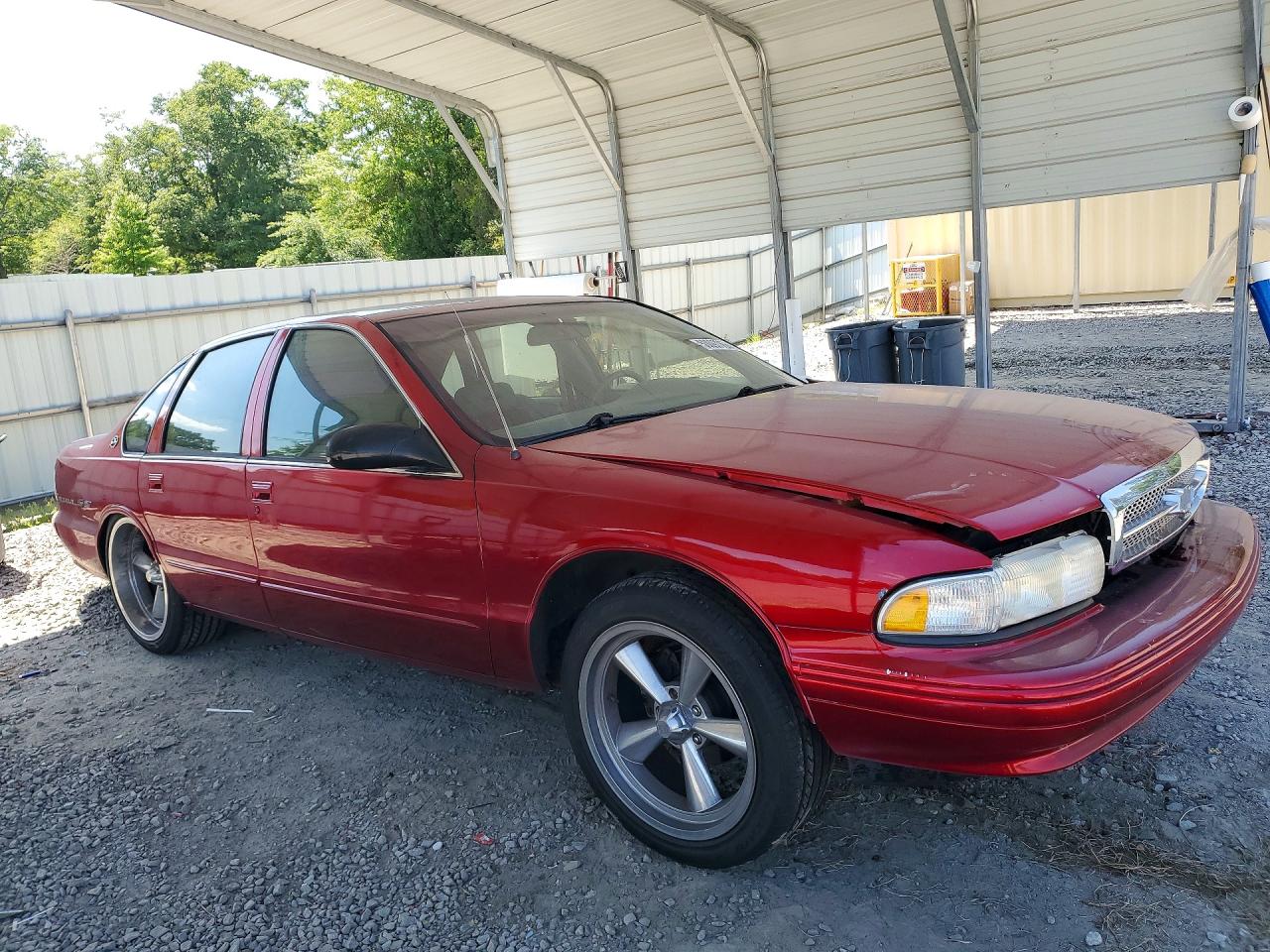 1996 Chevrolet Caprice / Impala Classic Ss Maroon vin: 1G1BL52P6TR152090