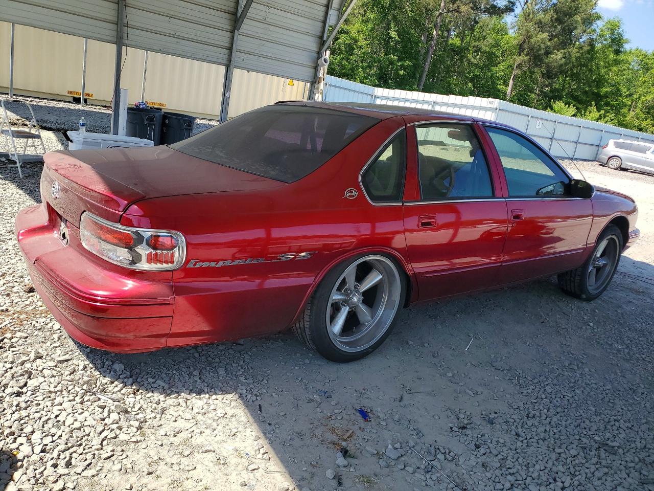 1996 Chevrolet Caprice / Impala Classic Ss Maroon vin: 1G1BL52P6TR152090