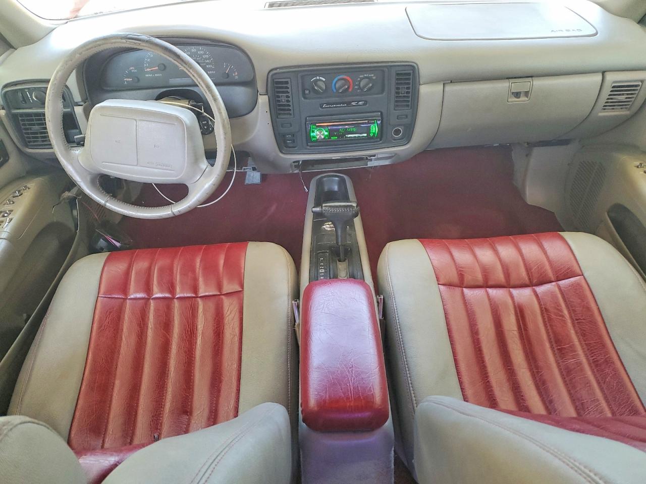 1996 Chevrolet Caprice / Impala Classic Ss Maroon vin: 1G1BL52P6TR152090