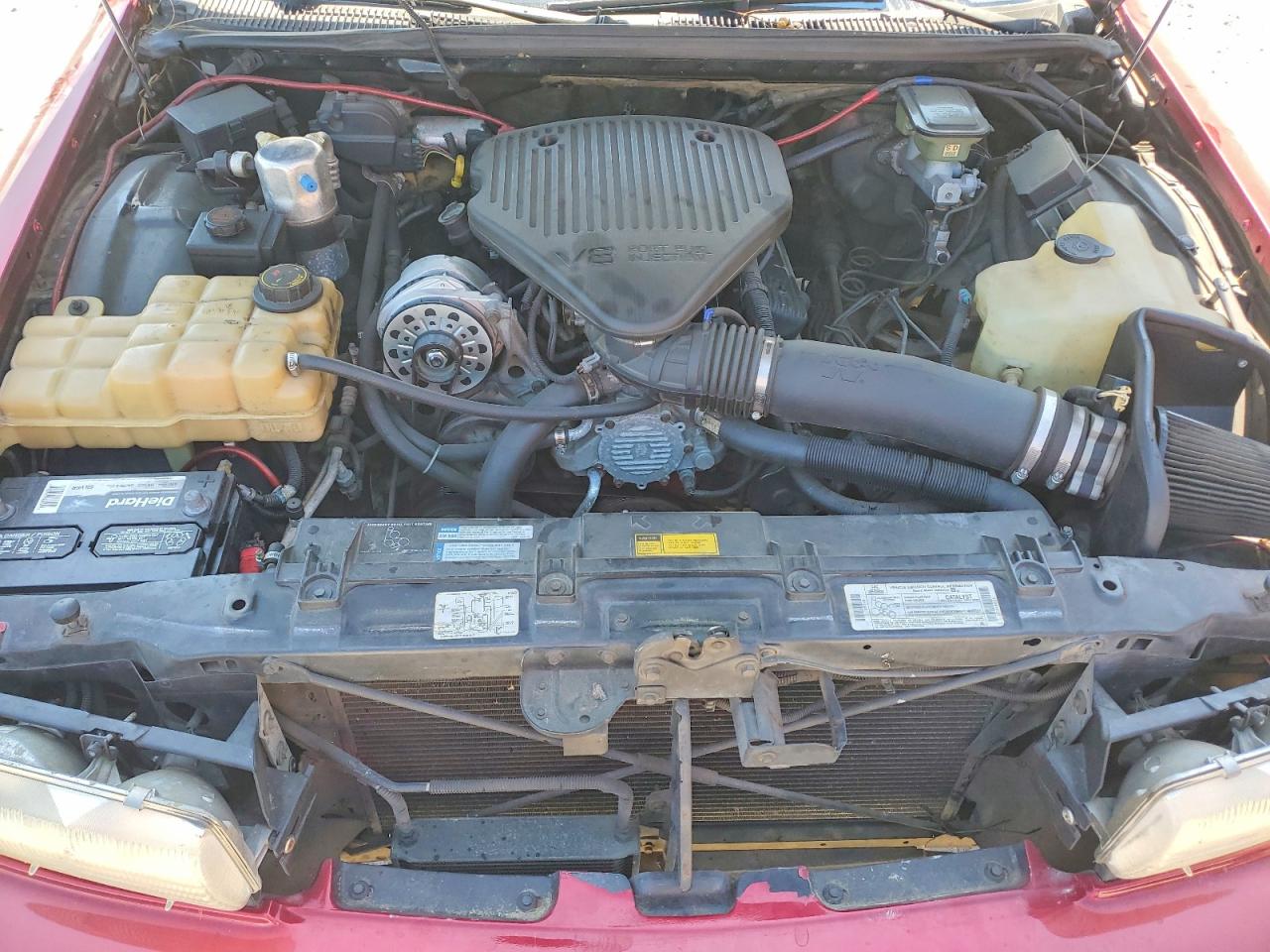 1996 Chevrolet Caprice / Impala Classic Ss Maroon vin: 1G1BL52P6TR152090