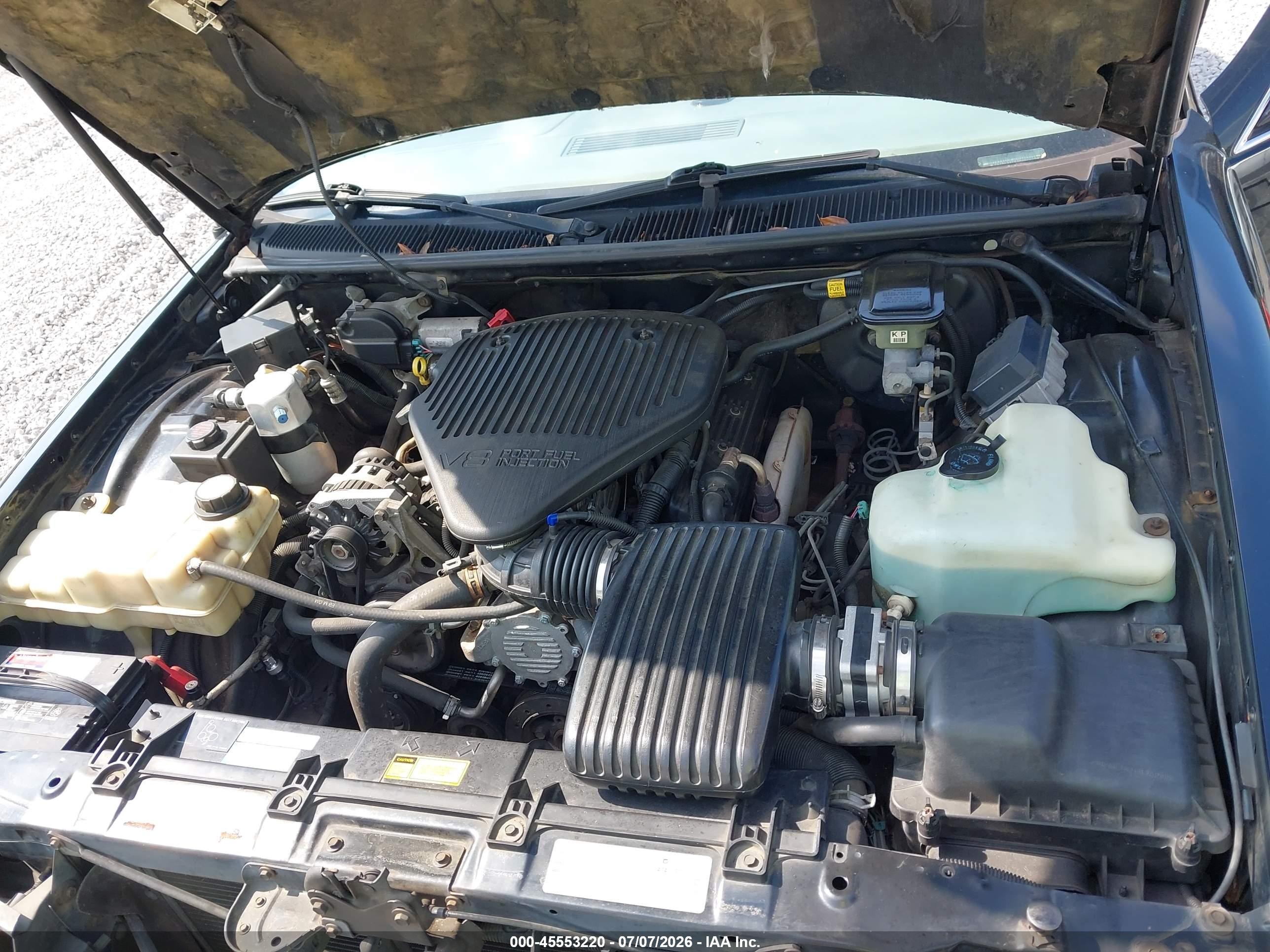 1996 Chevrolet Caprice / Impala Classic Ss Black vin: 1G1BL52P7TR107014