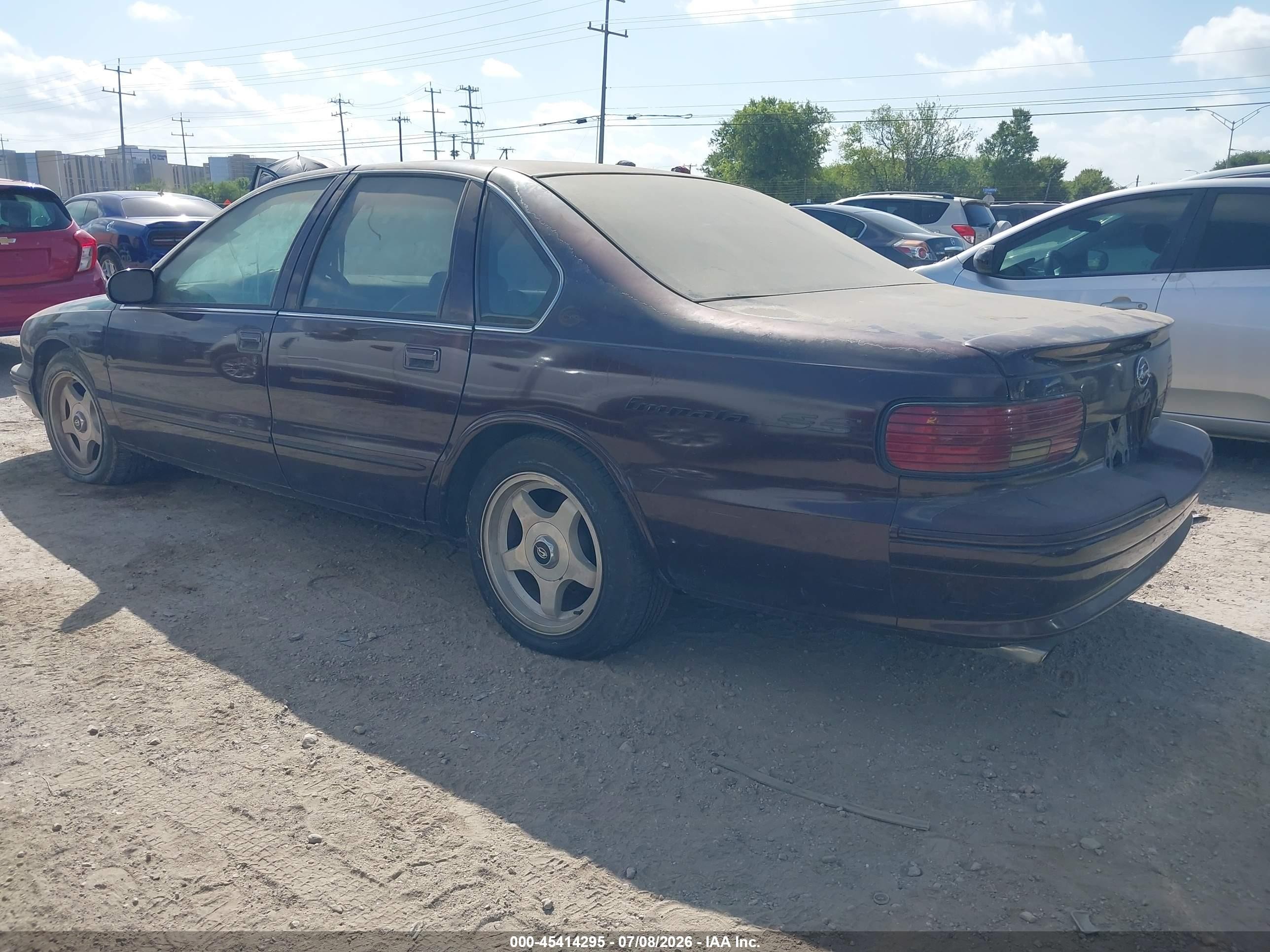 1996 Chevrolet Caprice / Impala Classic Ss Purple vin: 1G1BL52P8TR193577