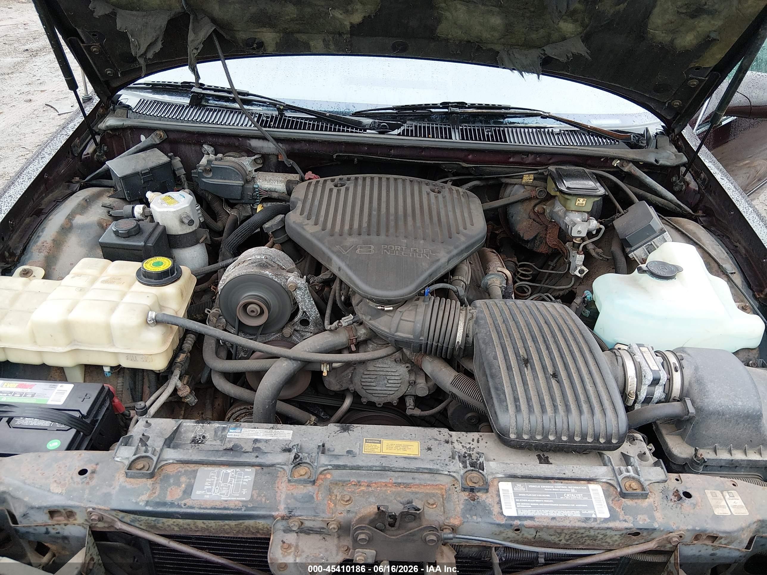 1995 Chevrolet Caprice / Impala Classic Ss Burgundy vin: 1G1BL52P9SR175250