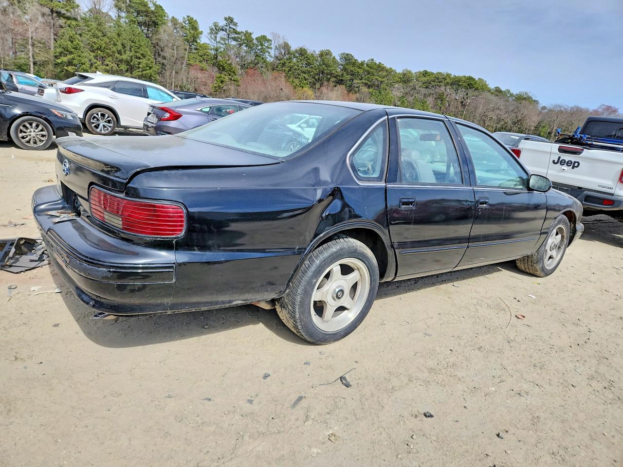 1996 Chevrolet Caprice / Impala Classic Ss Black vin: 1G1BL52PXTR144848