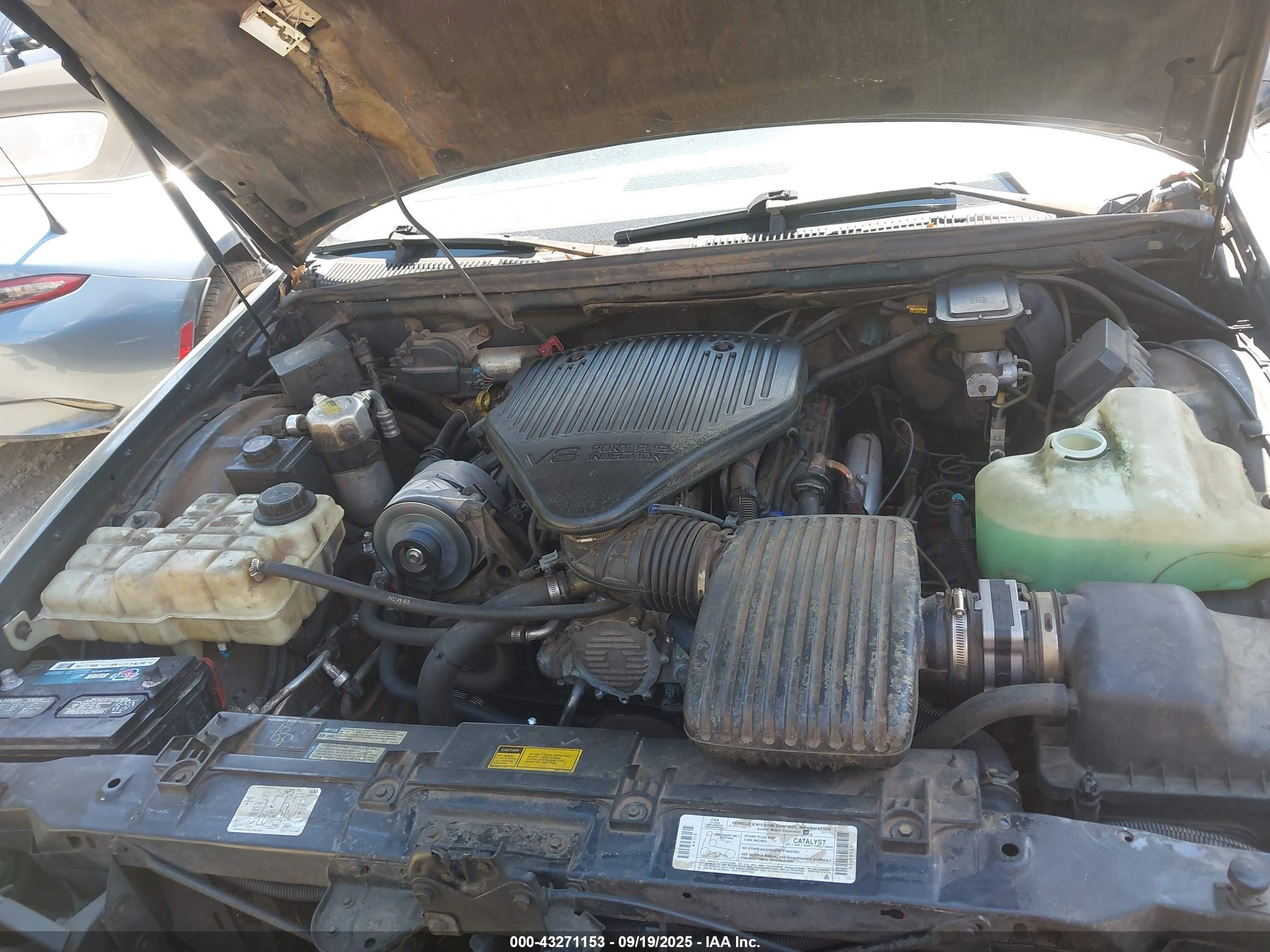 1996 Chevrolet Caprice Classic Синий vin: 1G1BL52W2TR192335