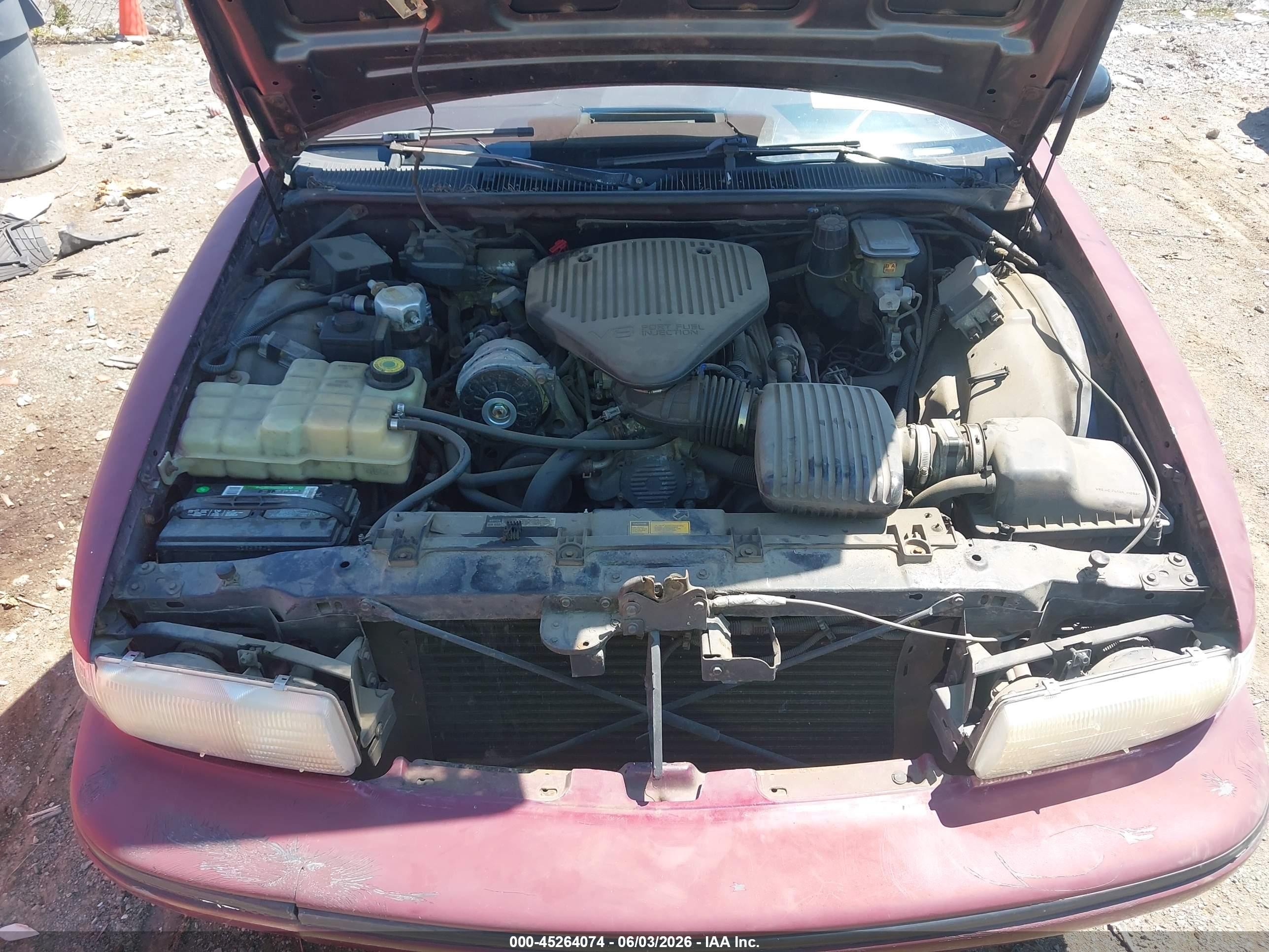 1995 Chevrolet Caprice Classic Бордовый vin: 1G1BL52W3SR114564