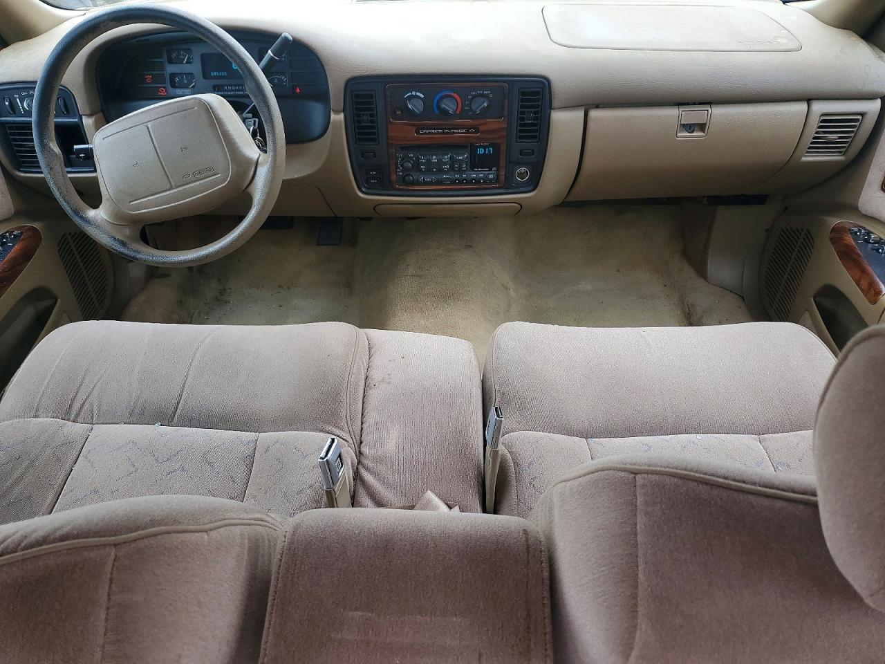 1996 Chevrolet Caprice Classic Tan vin: 1G1BL52W3TR192375