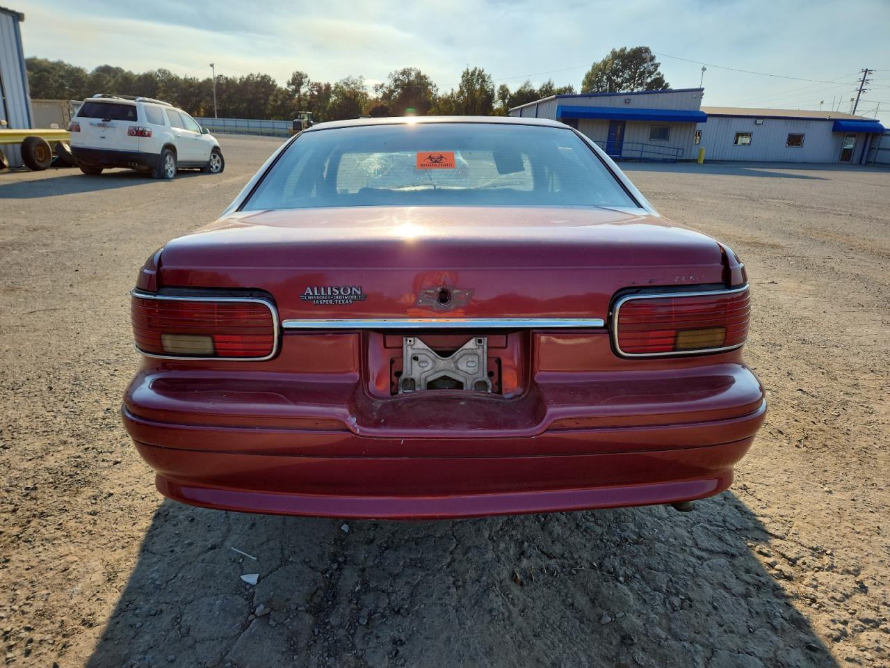 1993 Chevrolet Caprice Classic Red vin: 1G1BL53E0PR111151