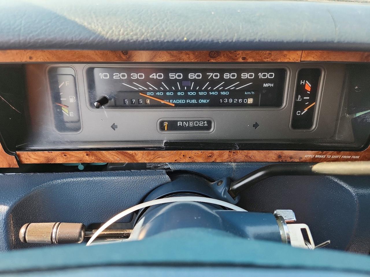1992 Chevrolet Caprice Gray vin: 1G1BL53E3NR126983