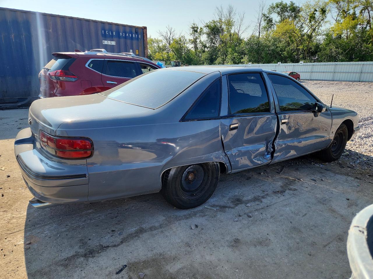 1992 Chevrolet Caprice Gray vin: 1G1BL53E3NR126983