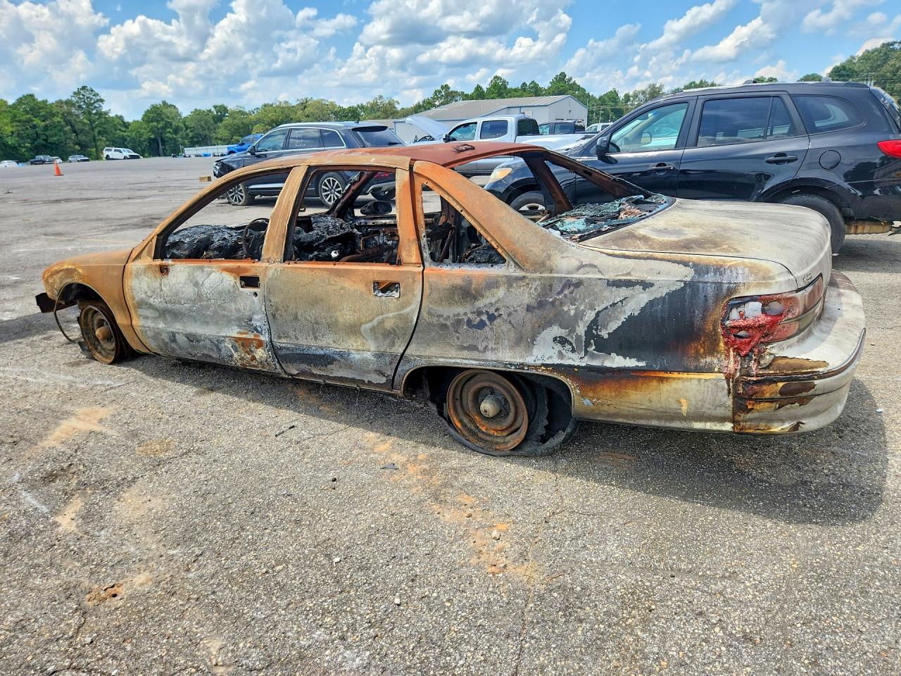 1992 Chevrolet Caprice Burn vin: 1G1BL53E9NR115258