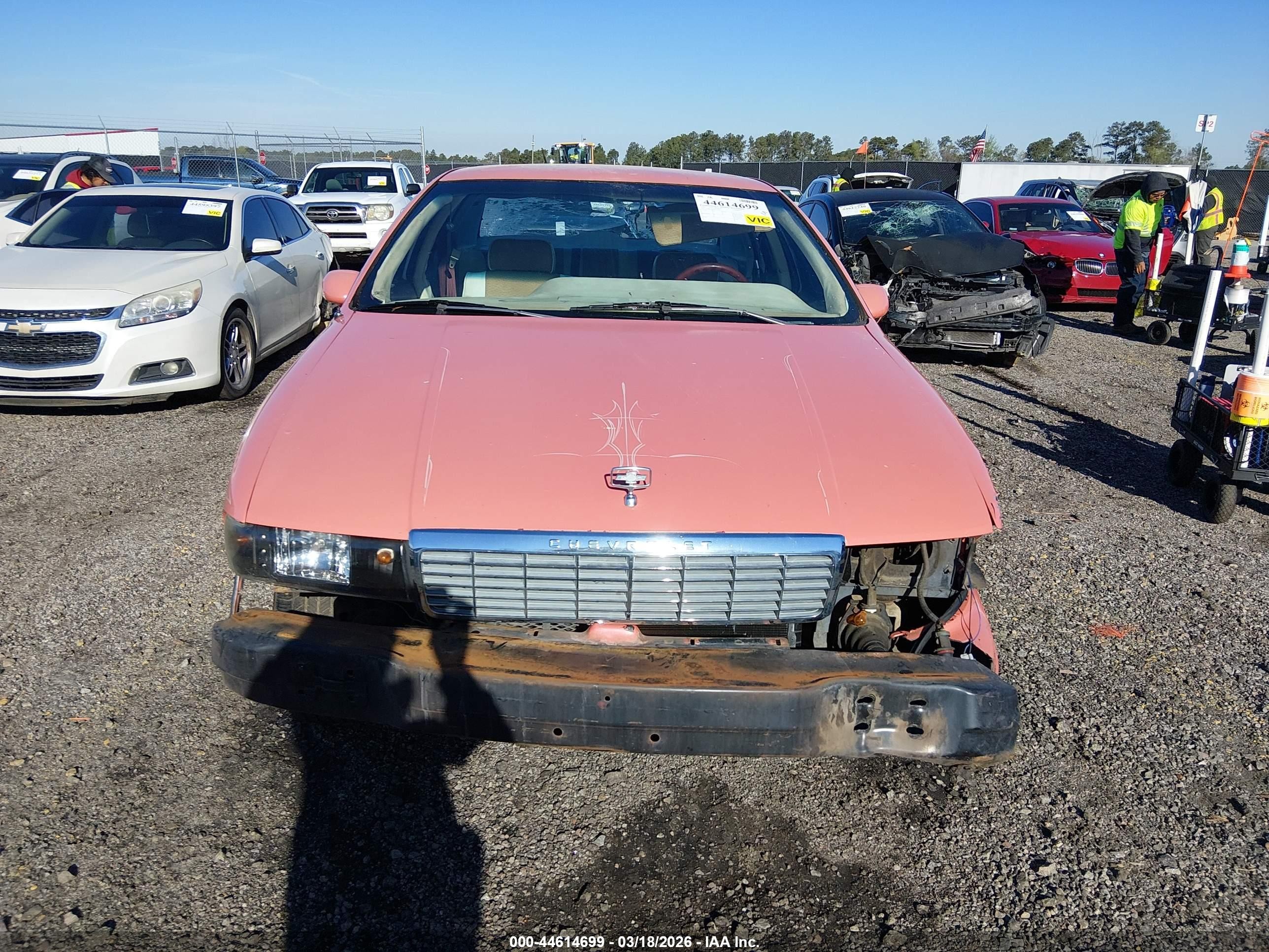 1993 Chevrolet Caprice Classic Красный vin: 1G1BL53E9PR131396