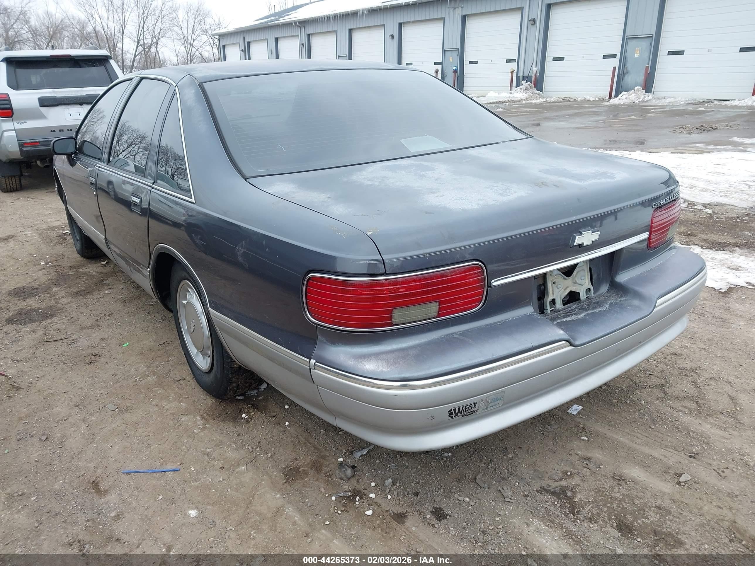 1993 Chevrolet Caprice Classic Gray vin: 1G1BL53EXPR107530