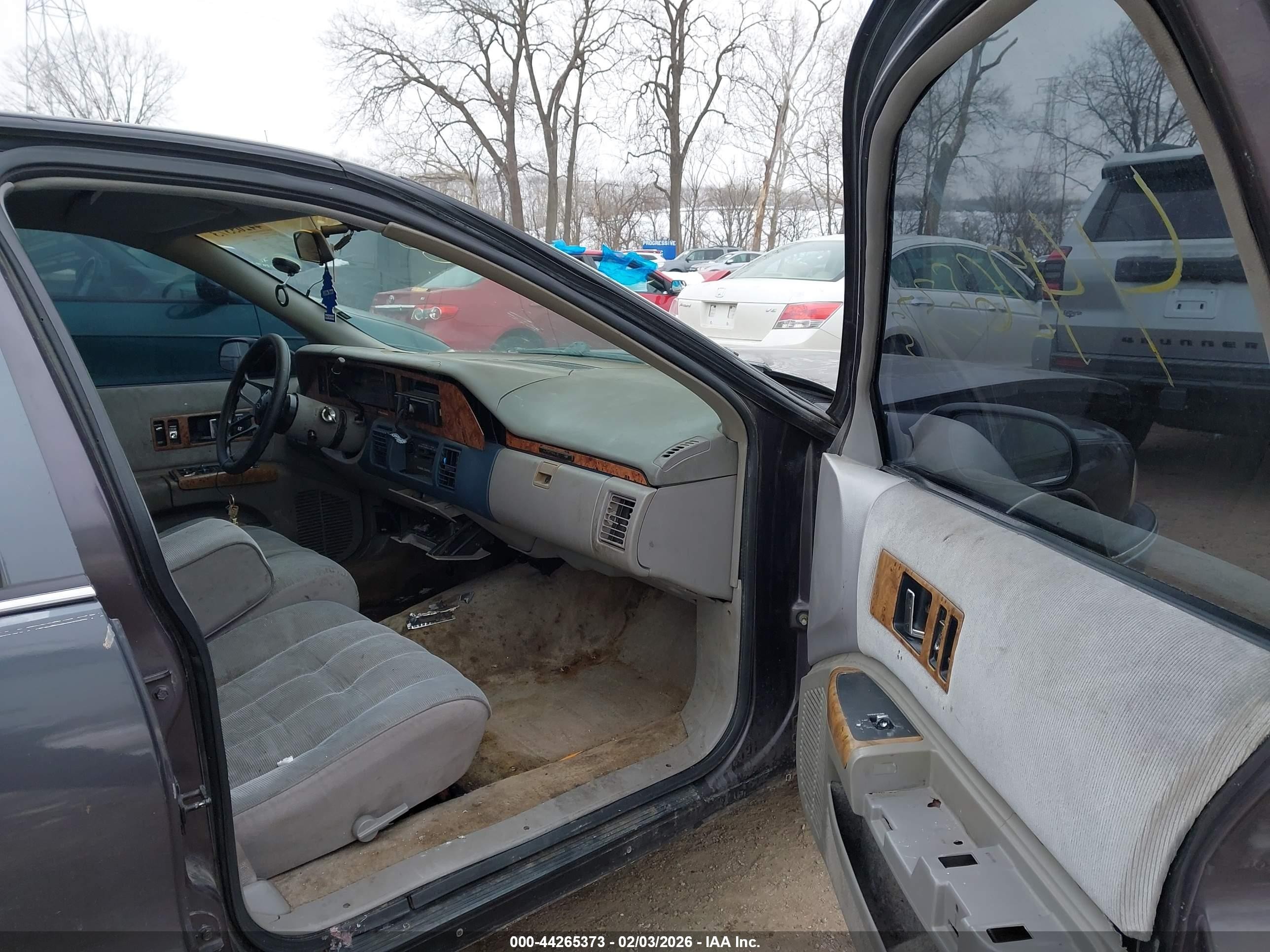 1993 Chevrolet Caprice Classic Gray vin: 1G1BL53EXPR107530