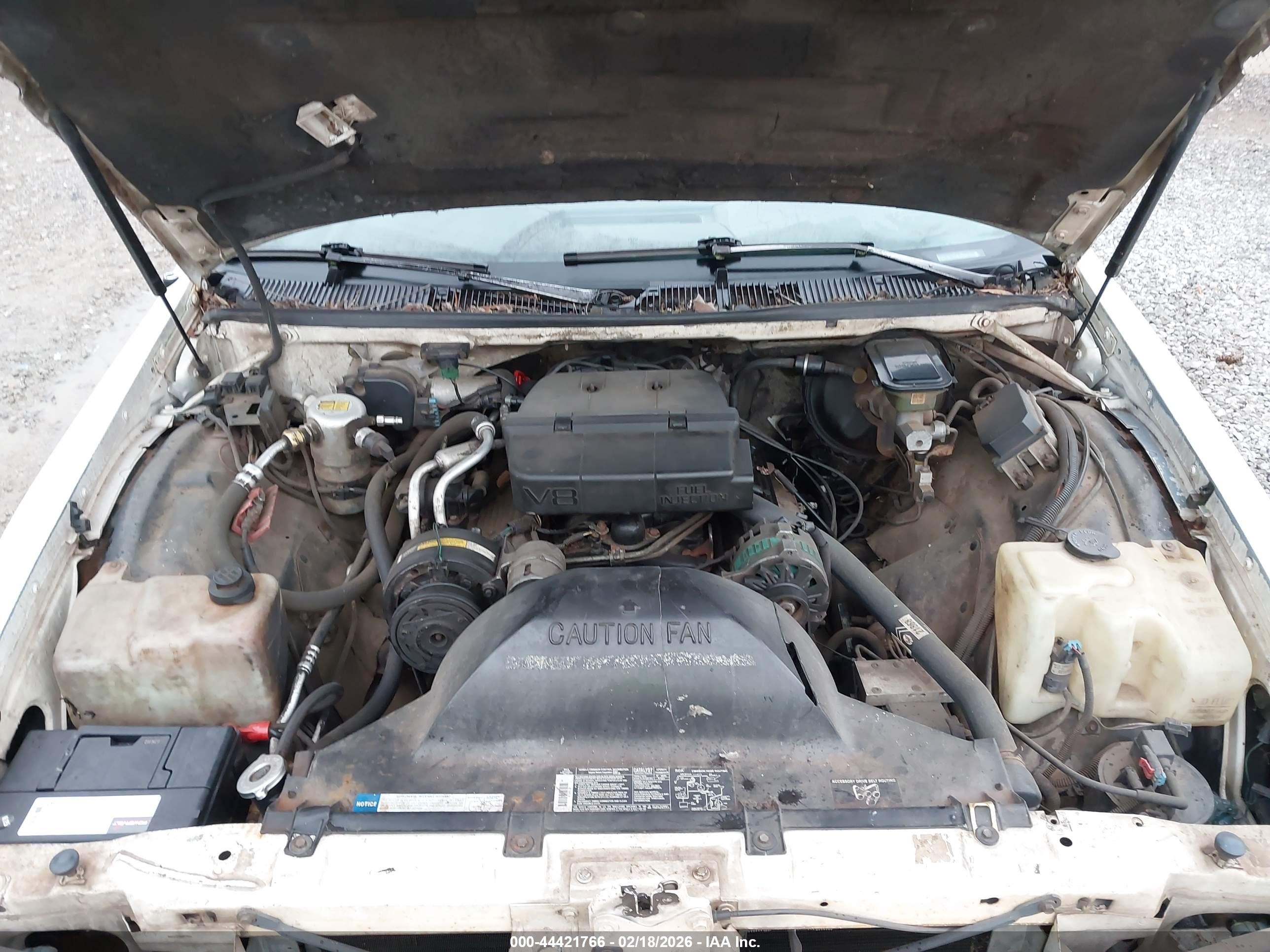 1993 Chevrolet Caprice Classic White vin: 1G1BL53EXPW100529
