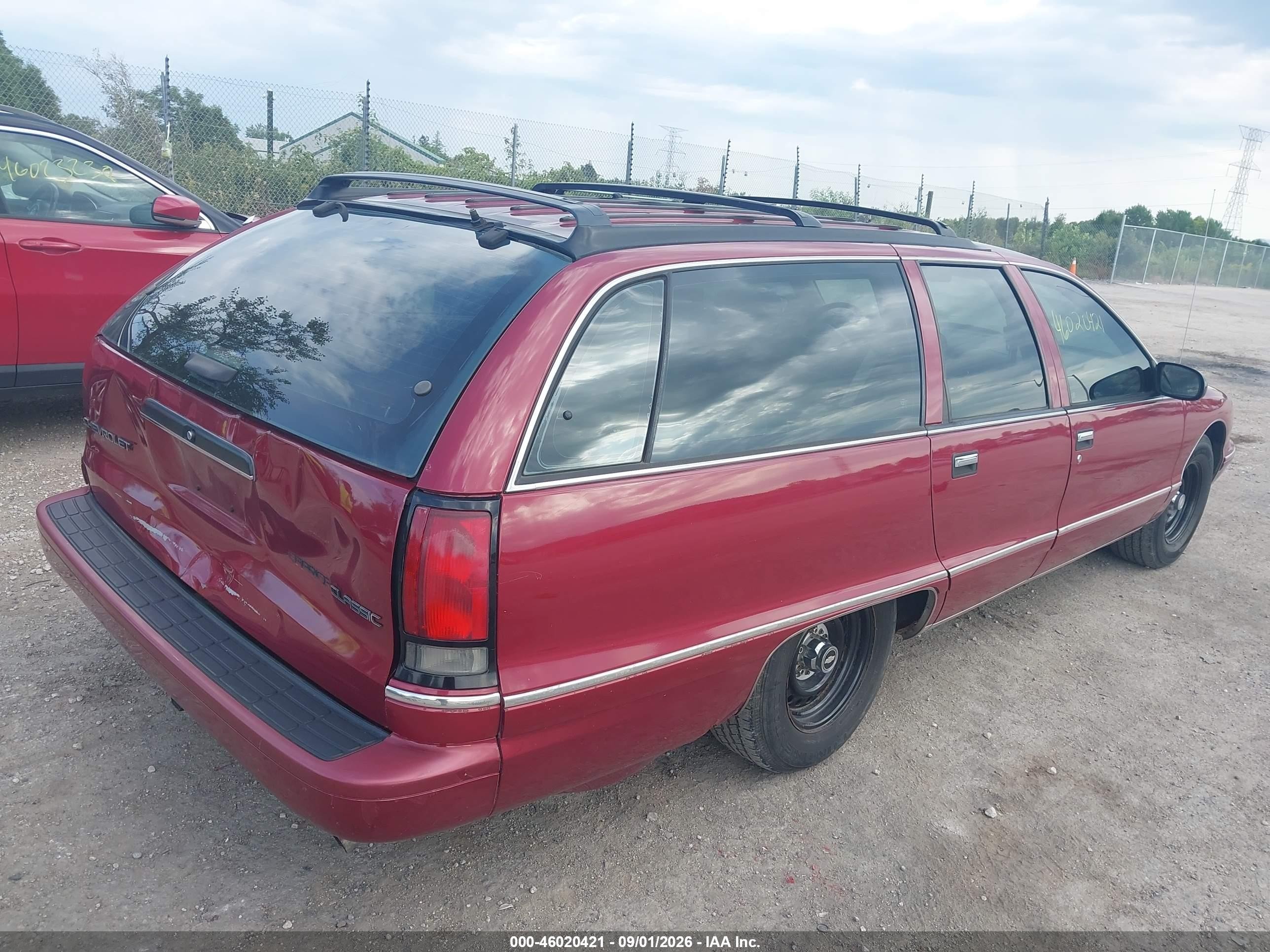 1995 Chevrolet Caprice Classic Красный vin: 1G1BL82P4SR176582