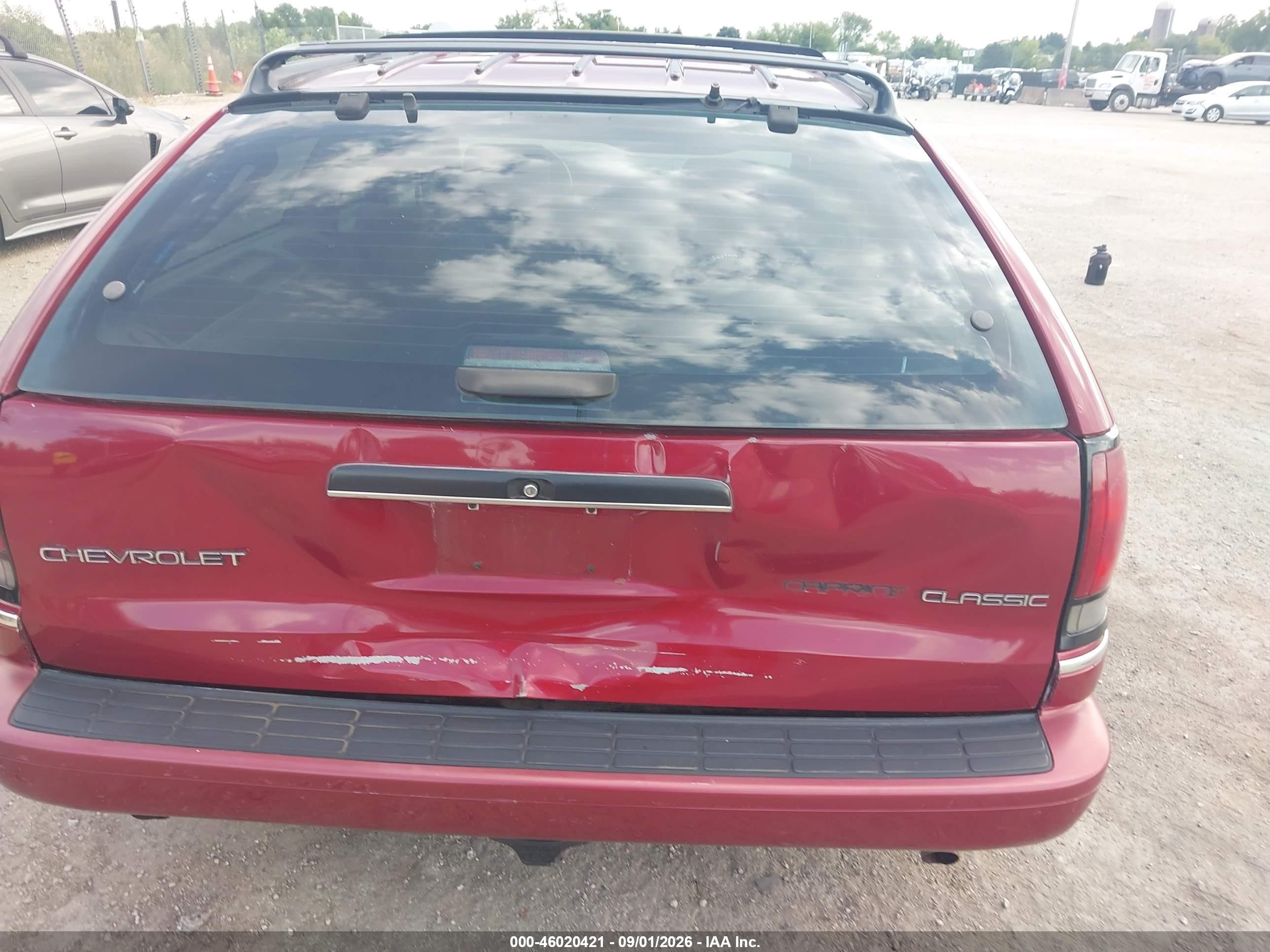 1995 Chevrolet Caprice Classic Красный vin: 1G1BL82P4SR176582