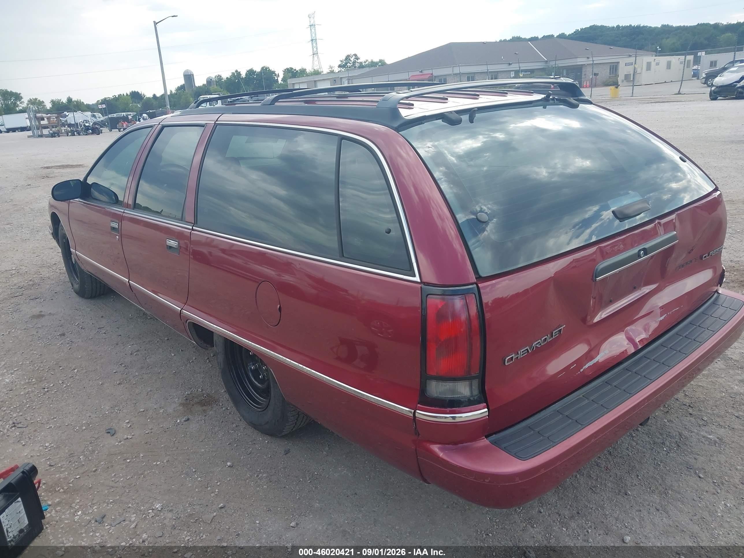 1995 Chevrolet Caprice Classic Красный vin: 1G1BL82P4SR176582
