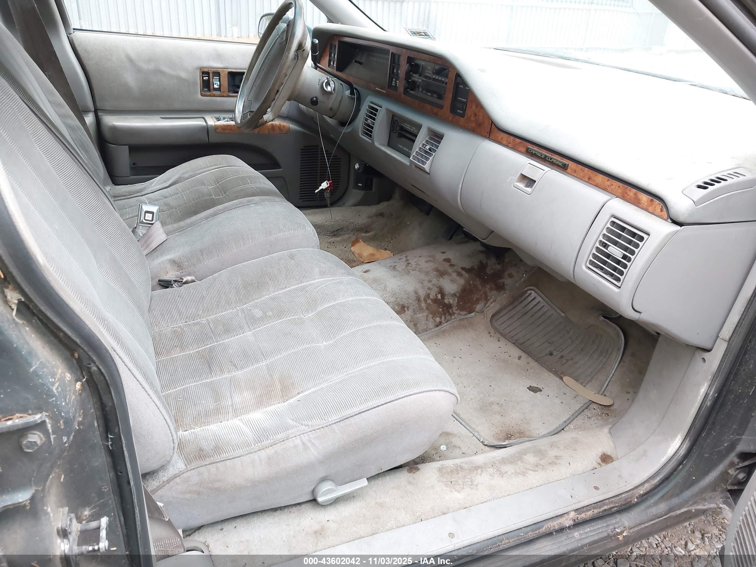 1993 Chevrolet Caprice Classic Teal vin: 1G1BL83EXPW133161