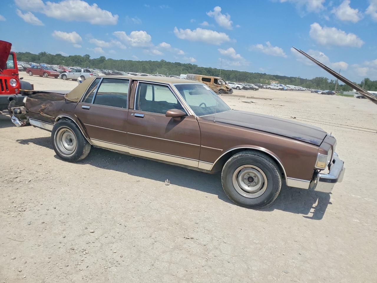 1988 Chevrolet Caprice Classic Brown vin: 1G1BN51H4JR108669
