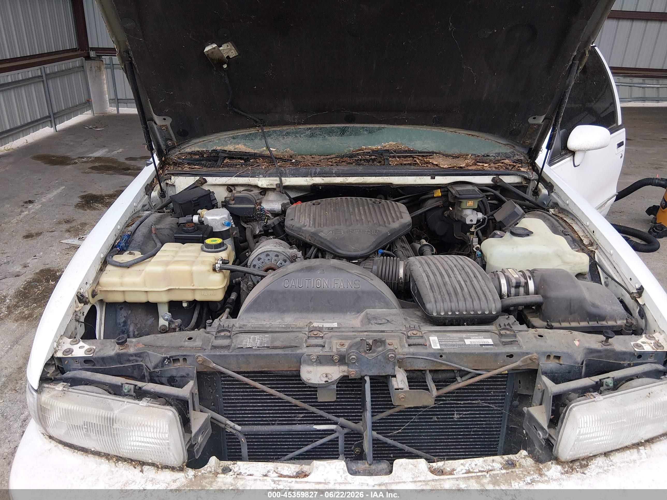 1994 Chevrolet Caprice Classic Ls White vin: 1G1BN52P3RR192744
