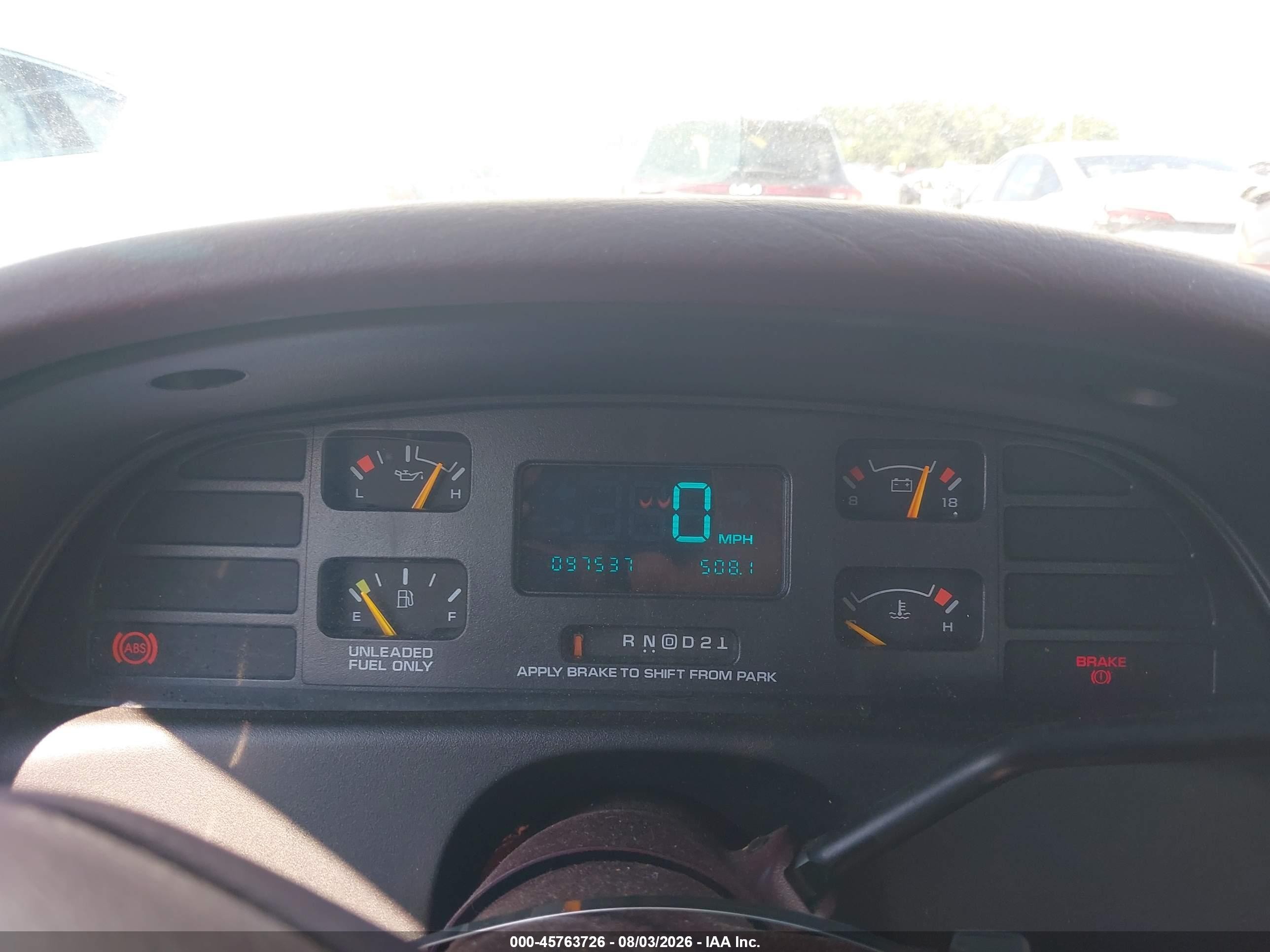 1994 Chevrolet Caprice Classic Ls White vin: 1G1BN52W3RR130834