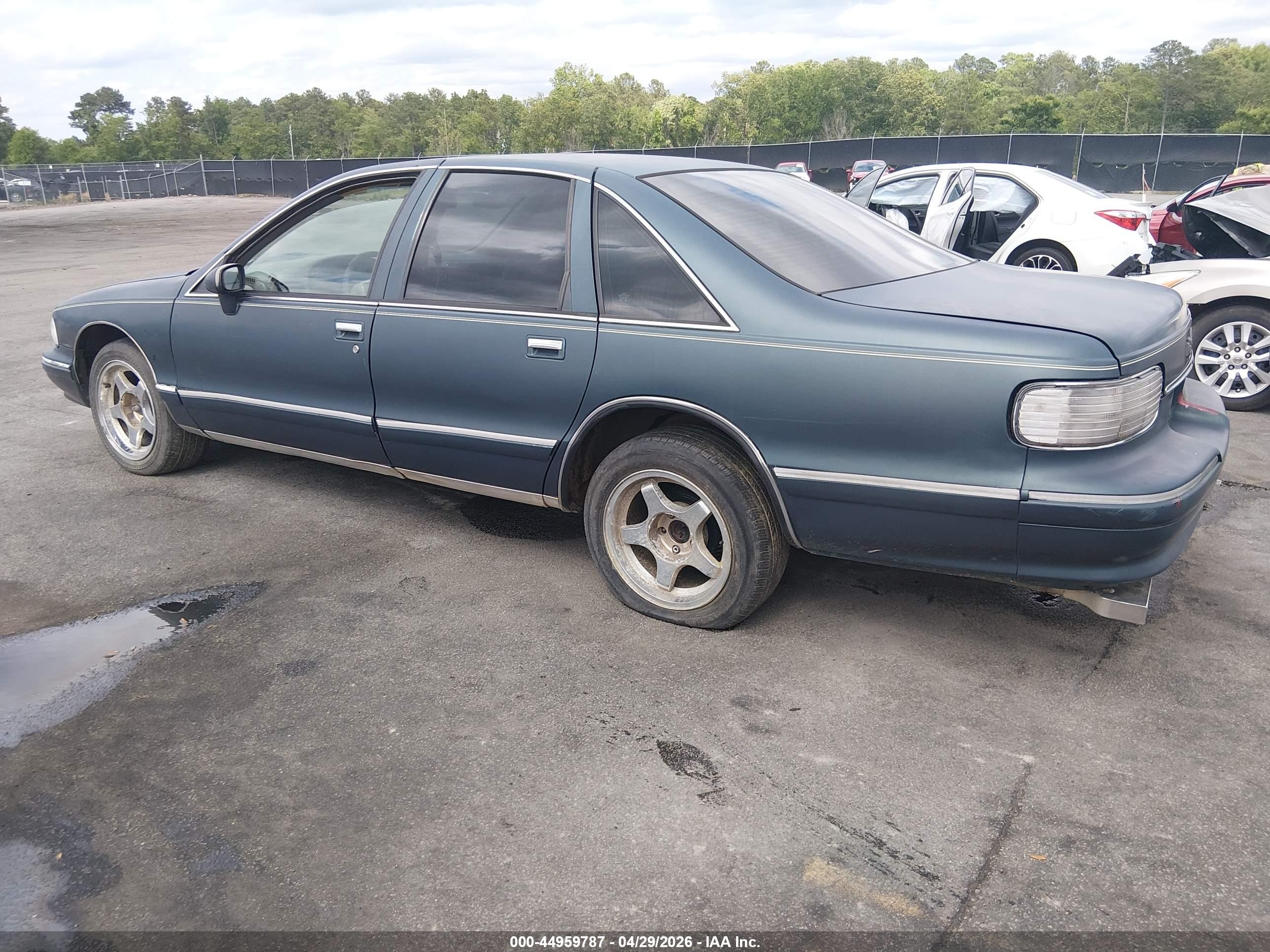 1994 Chevrolet Caprice Classic Ls Blue vin: 1G1BN52WXRR130930