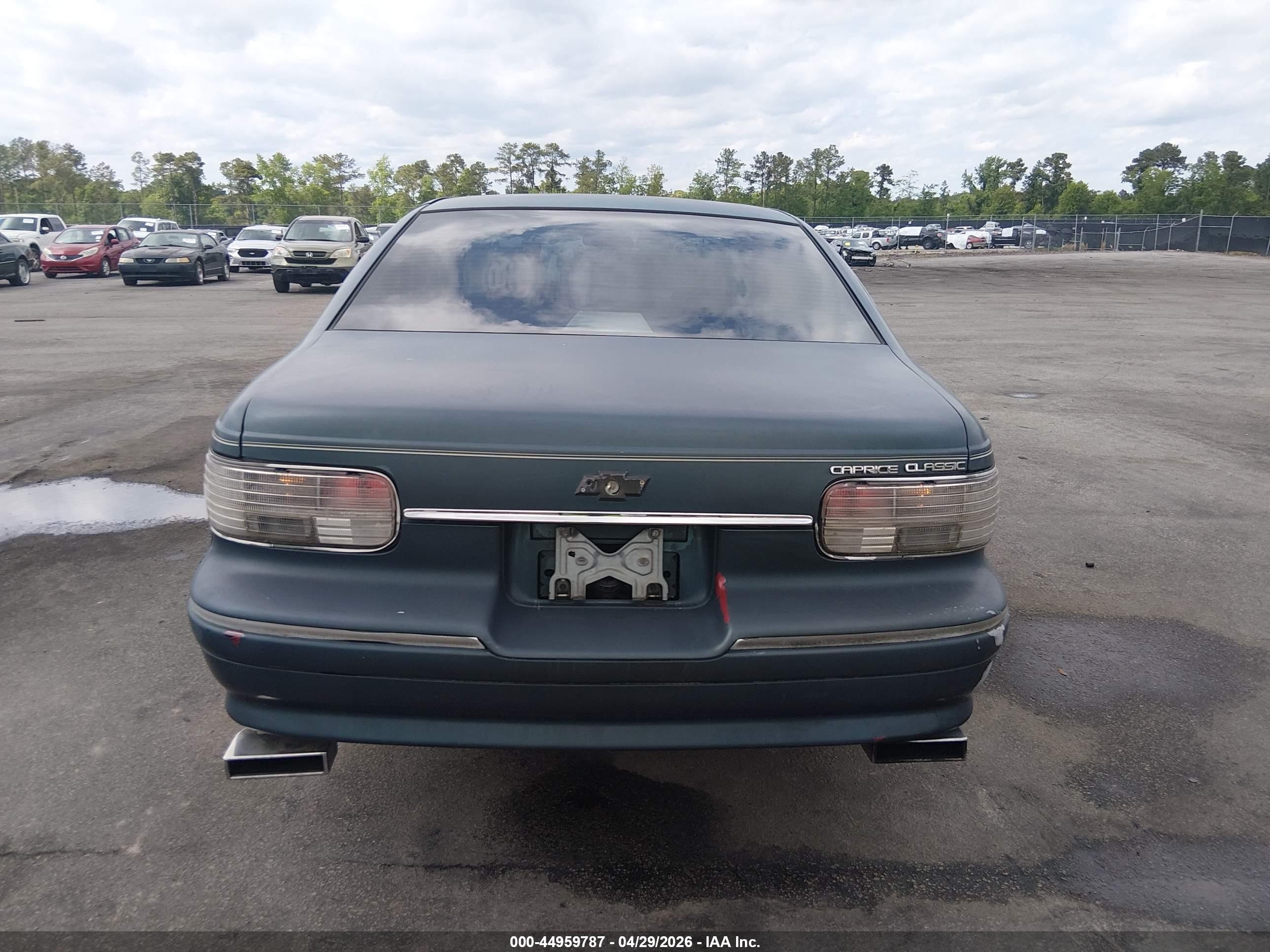 1994 Chevrolet Caprice Classic Ls Blue vin: 1G1BN52WXRR130930
