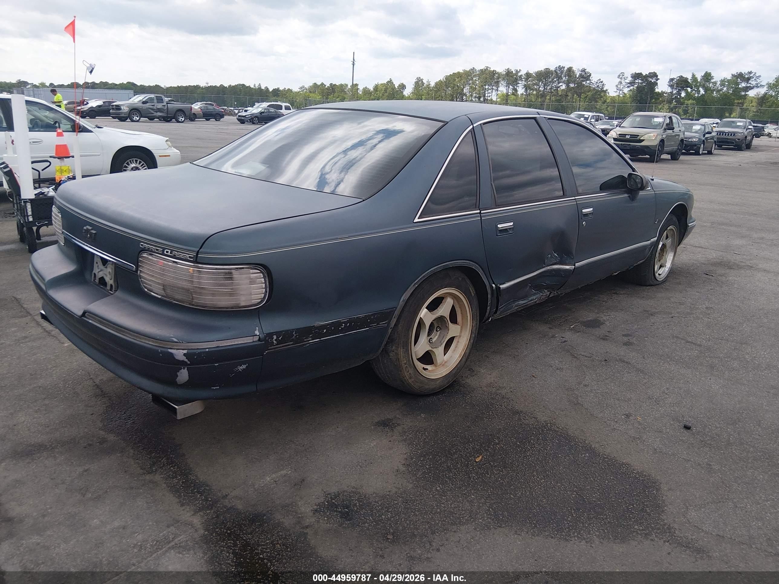 1994 Chevrolet Caprice Classic Ls Blue vin: 1G1BN52WXRR130930