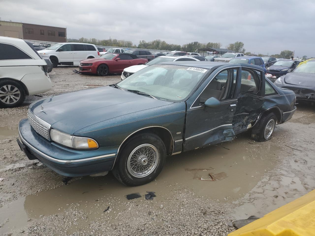 1993 Chevrolet Caprice Classic Ls Blue vin: 1G1BN53E2PR111775