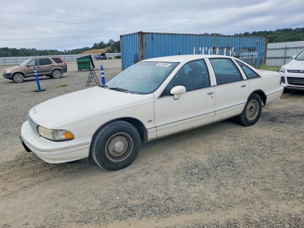 1993 Chevrolet Caprice Classic Ls White vin: 1G1BN53E9PR112180