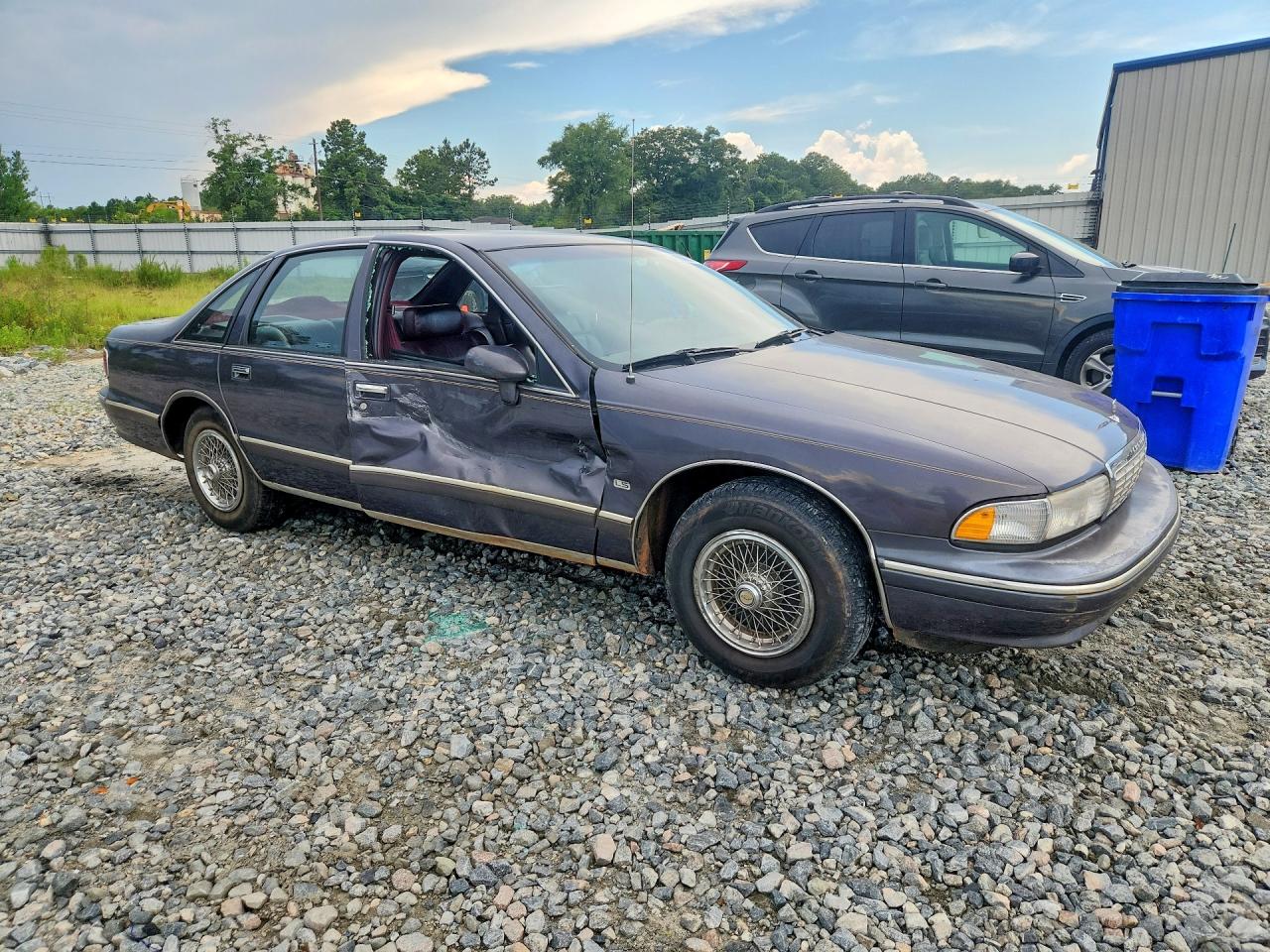 1993 Chevrolet Caprice Classic Ls Gray vin: 1G1BN53E9PR142375