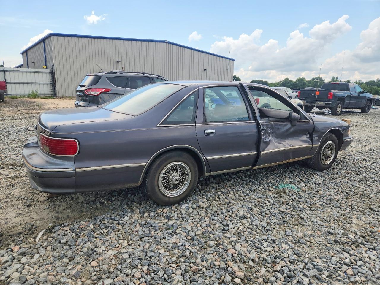 1993 Chevrolet Caprice Classic Ls Gray vin: 1G1BN53E9PR142375