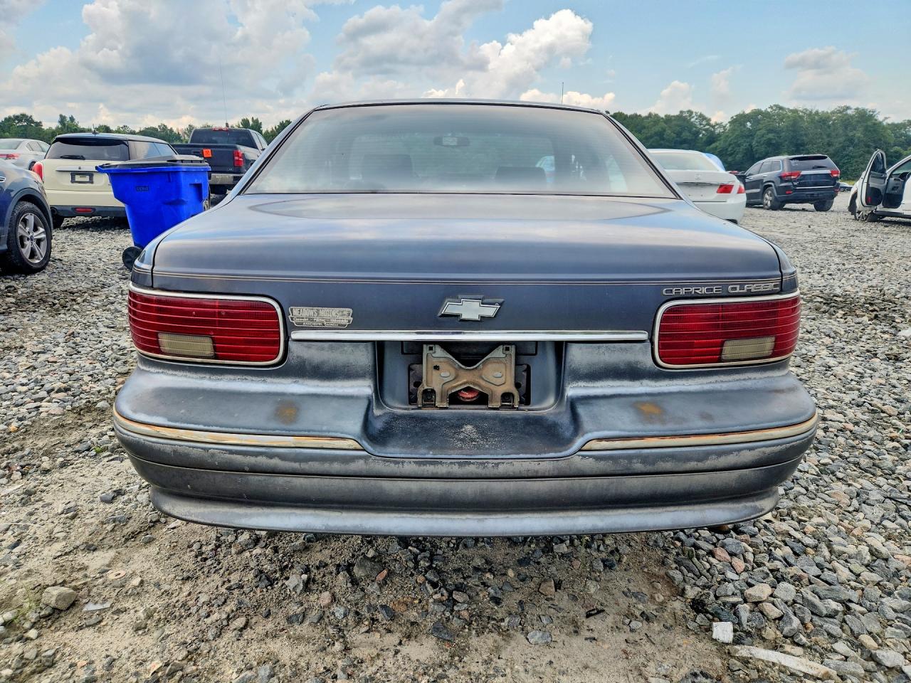 1993 Chevrolet Caprice Classic Ls Gray vin: 1G1BN53E9PR142375