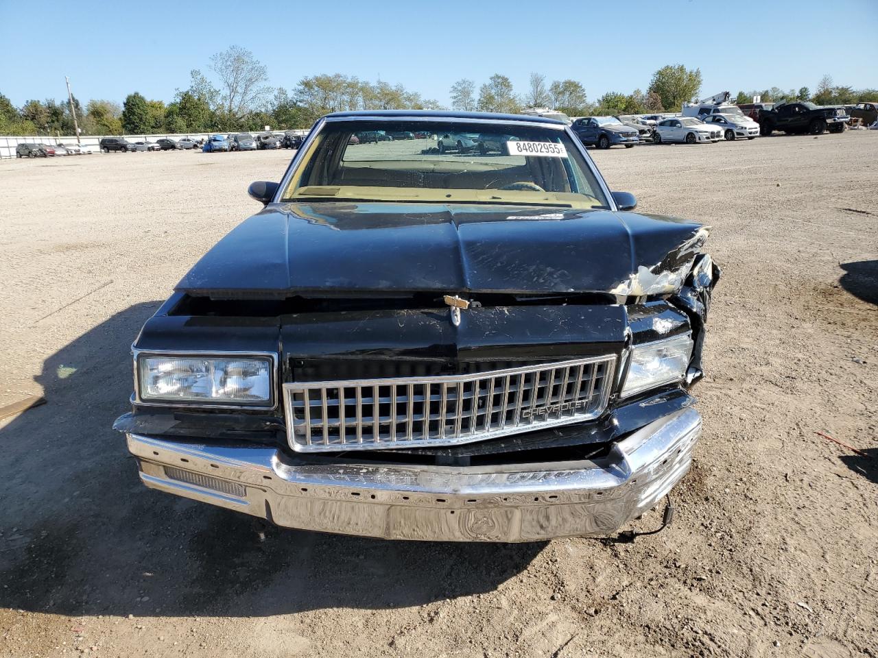 1989 Chevrolet Caprice Classic Brougham Black vin: 1G1BU51EXKA149428
